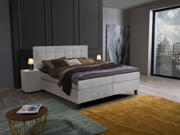 ADA trendline Boxspringbett Neomi, inklusive Matratze und Topper