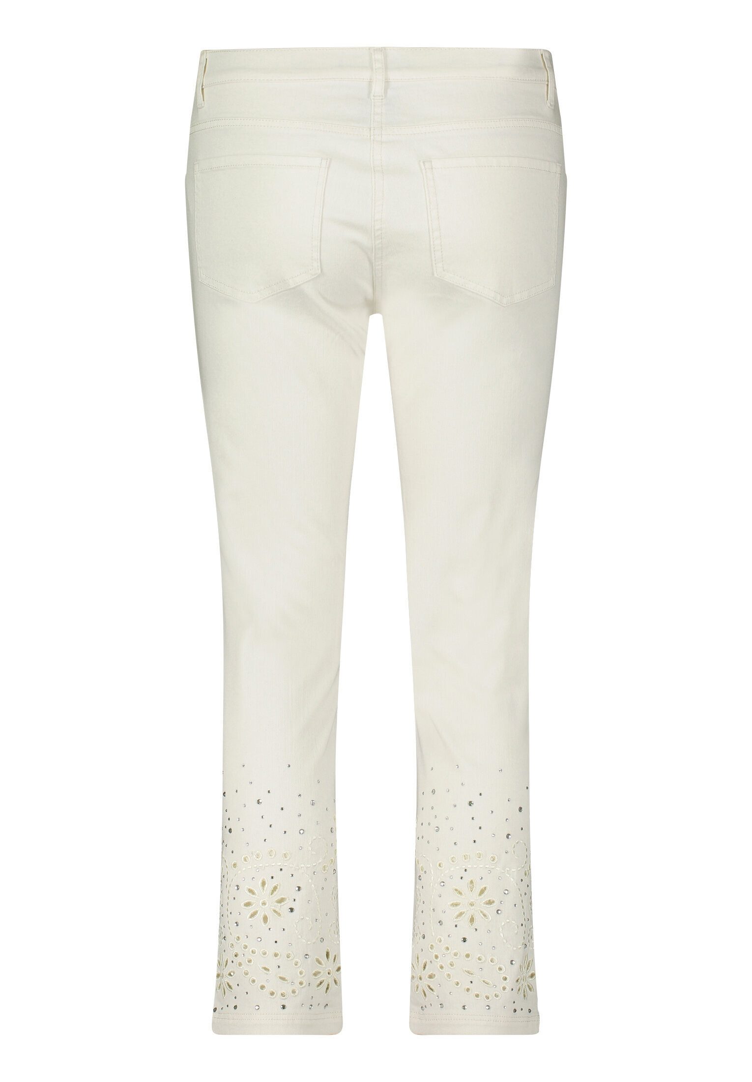 Betty Barclay Stoffhose Damen mit Stickerei Lochstickerei