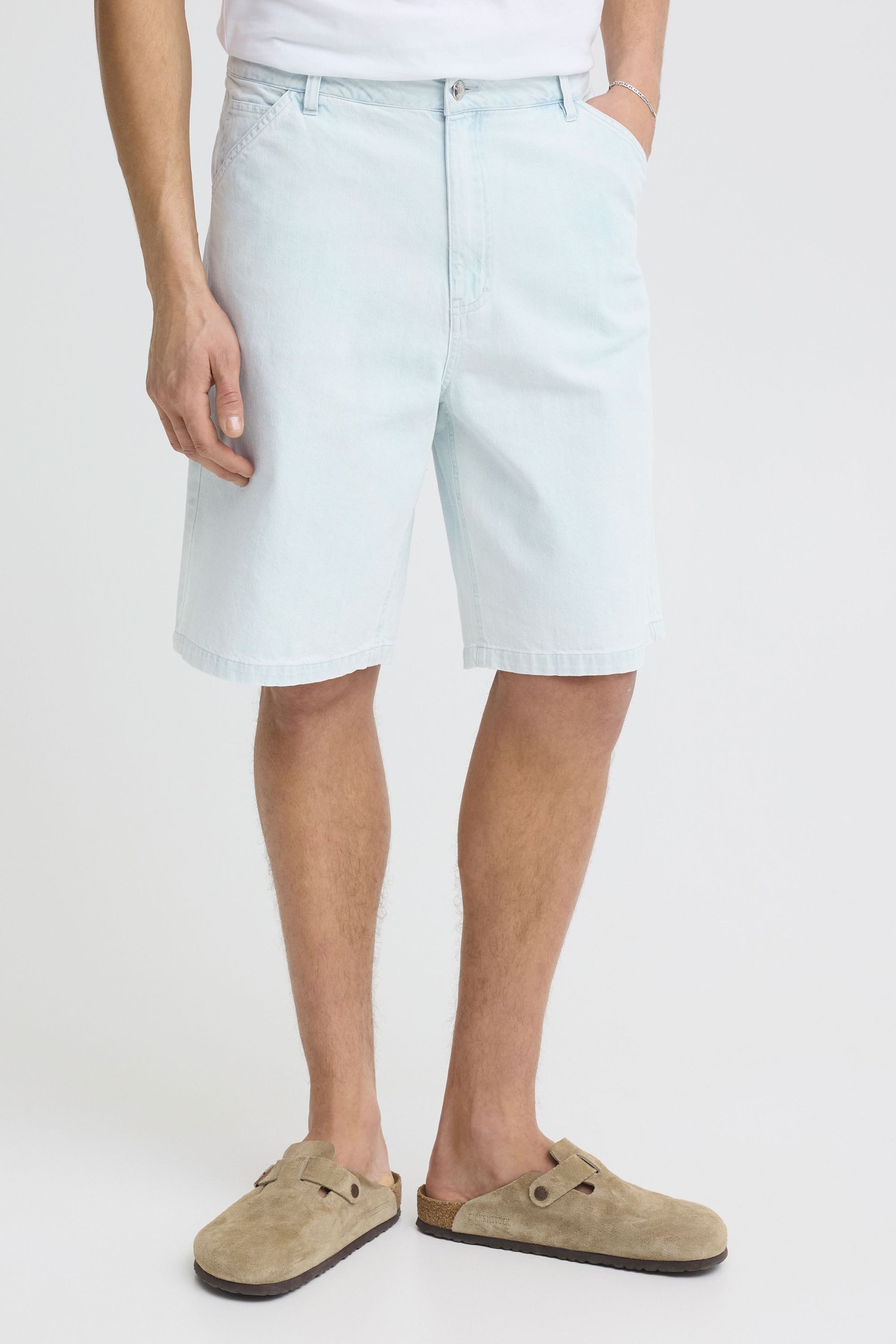!Solid Jeansshorts SDTommy Knielange Jeansshorts mit Eingrifftaschen und Gesäßtaschen