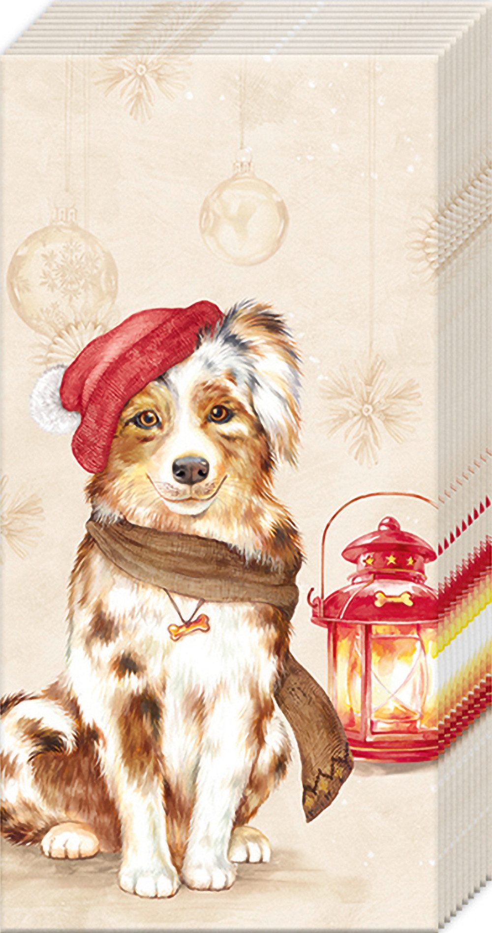 IHR Papierserviette X-Mas Jack, (10 St), 21 x 21 cm, 10 Stück