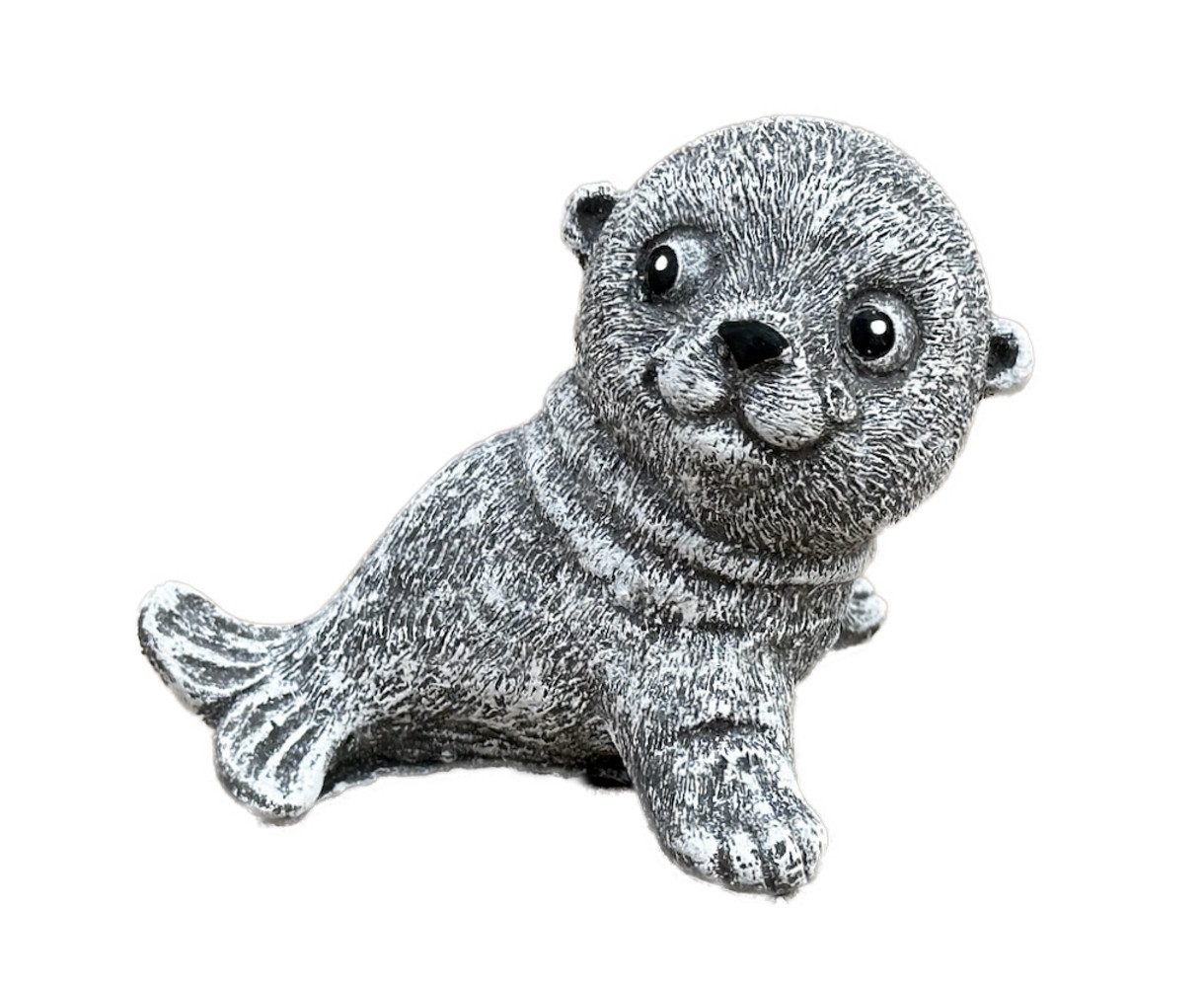 Stone and Style Gartenfigur Steinfigur Robbe günstig online kaufen