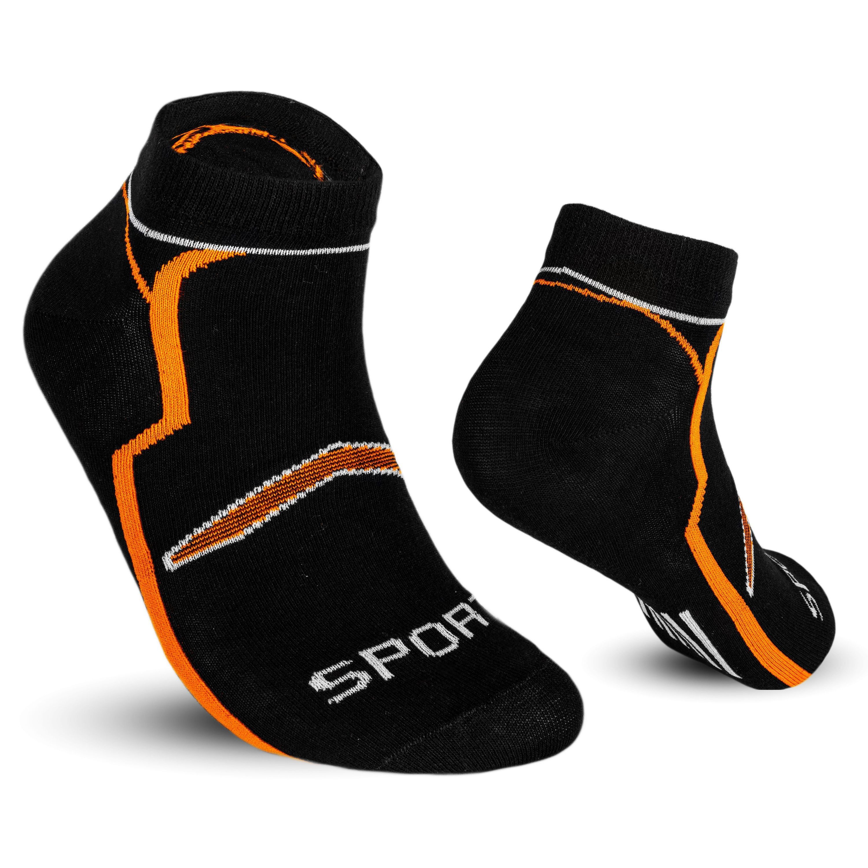 TEXEMP Sneakersocken 12 Paar Sneaker Socken Herren & Damen Füßlinge Baumwolle Freizeit Kurz (12-Paar) Atmungsaktiv