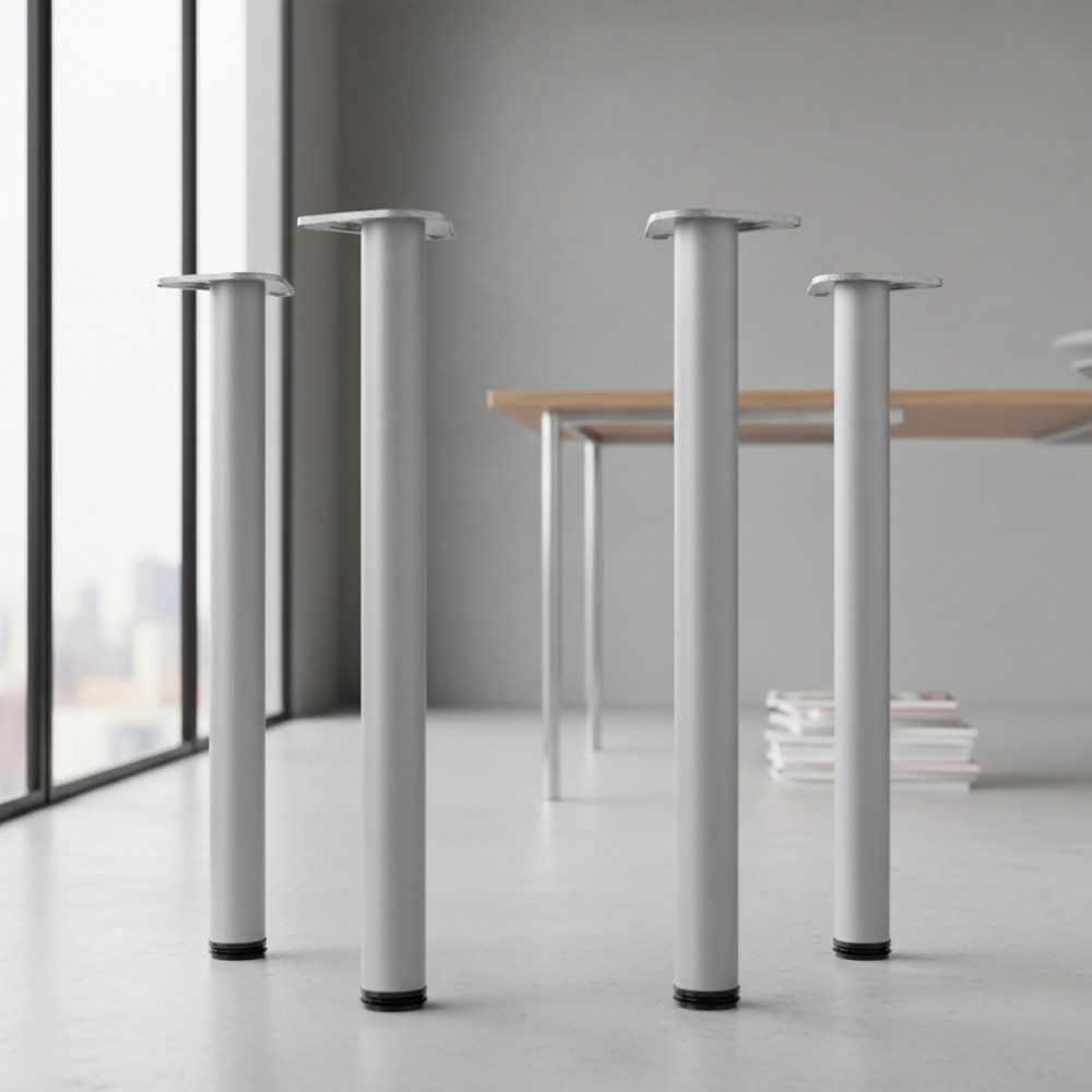 Mucola Möbelfuß Hairpins Tischgestellt Tisch Untergestell, (Stück, 4er Set), Pulverbeschichtet