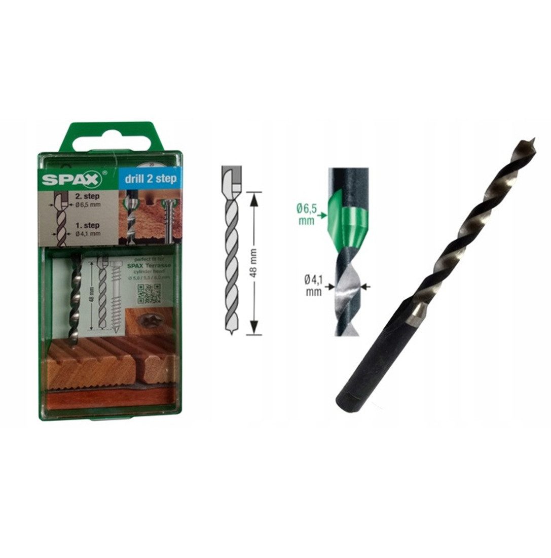 SPAX Schraube Terrassenschraube Bonus Set, (500 St)