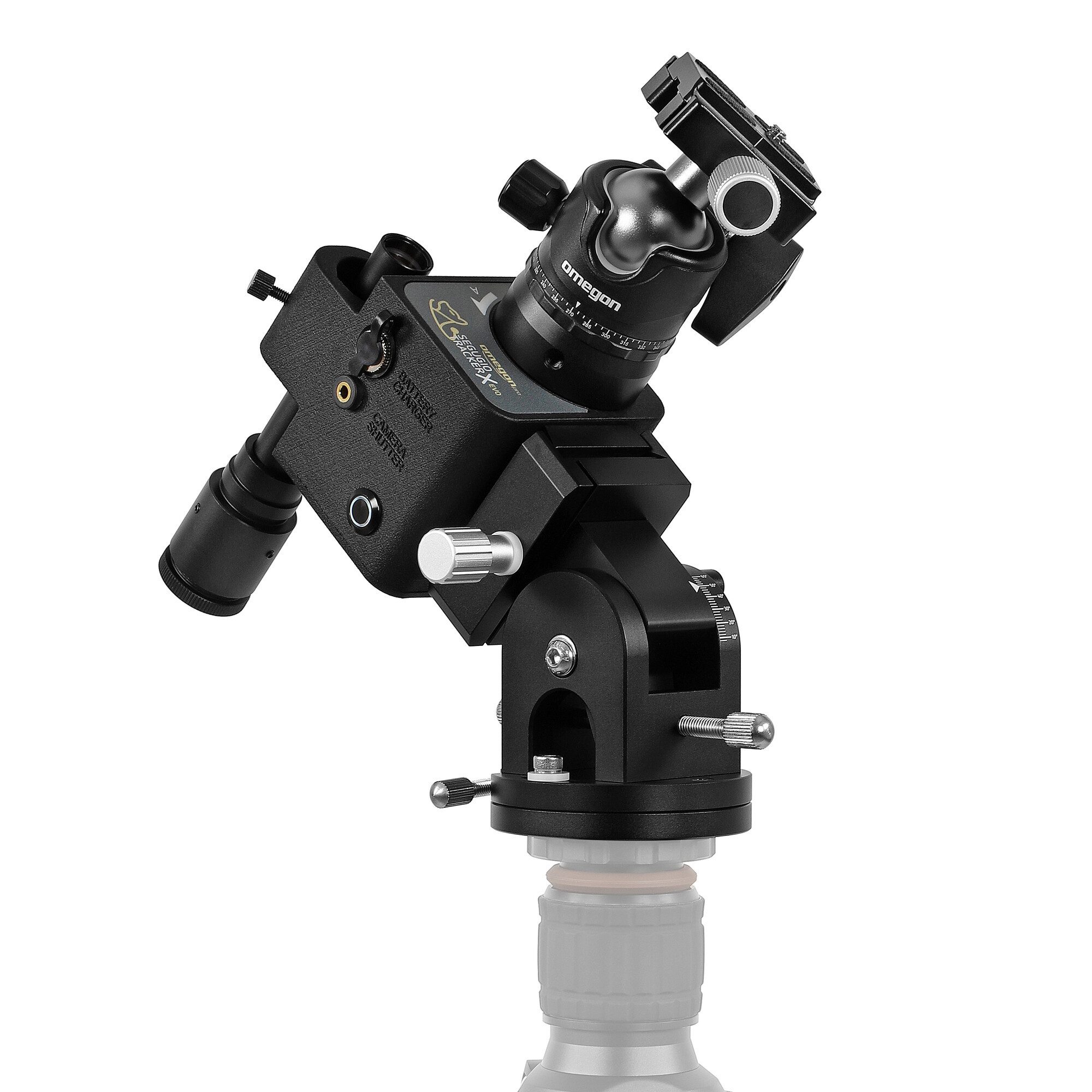 Omegon Teleskop Omegon Montierung Segugio Tracker Set mit Kugelkopf, Deluxe