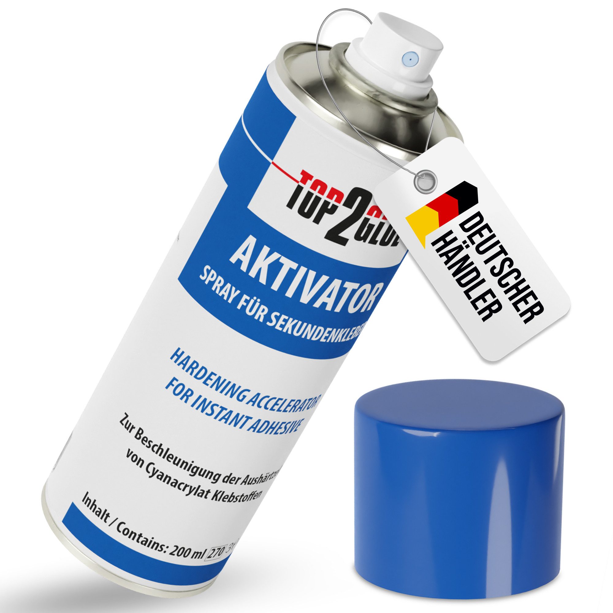 Top2Glue Sekundenkleber Aktivator Spray Primer + Aushärtebeschleuniger 200m günstig online kaufen