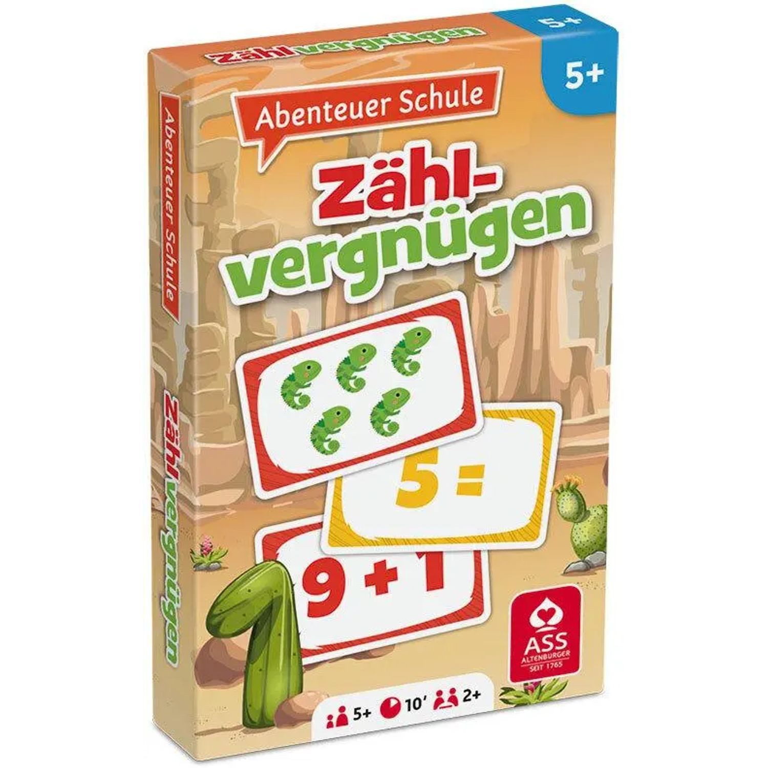 Cartamundi Spiel Abenteuer Schule - Zählvergnügen