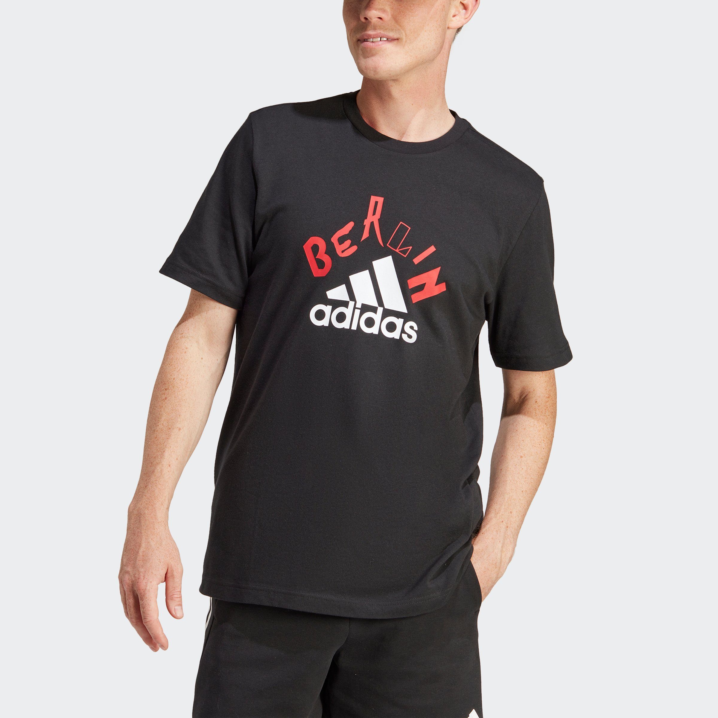 T-Shirt BER adidas M BLACK GT Sportswear