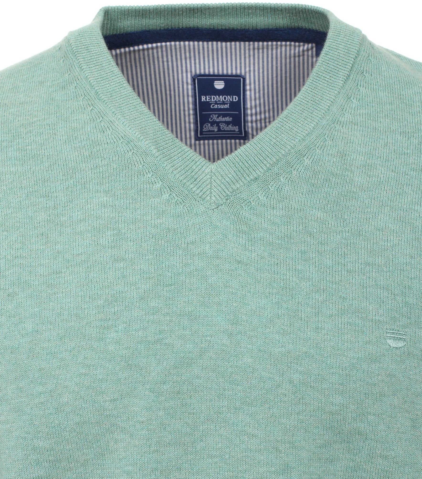 Redmond V-Ausschnitt-Pullover 600 Blaugrün (624)