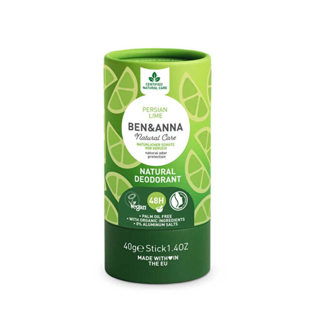Ben & Anna Deo-Roller BEN&ANNA Deo Stick Deodorant Persian Lime, 40 g