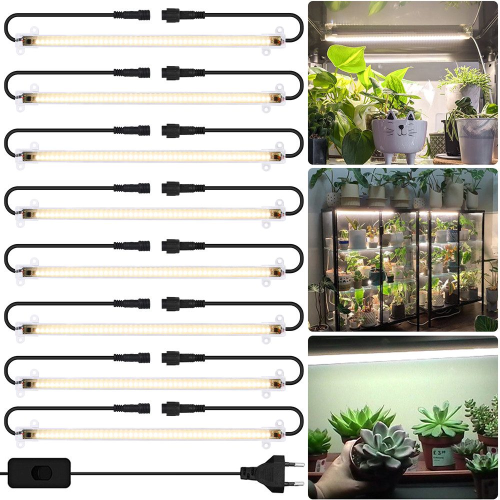 Laybasic Pflanzenlampe 48/72 LEDs Vollspektrum Pflanzenlicht,30/50cm günstig online kaufen