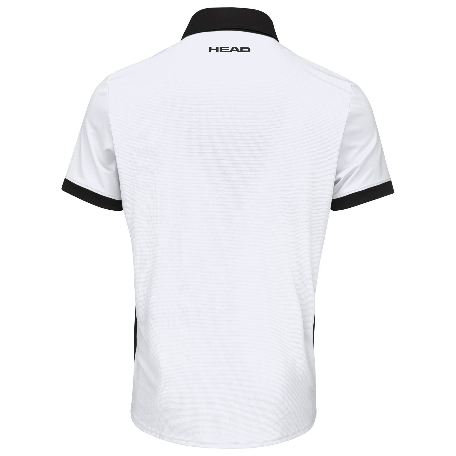 white/black Tennisshirt WHBK Head Head Polo Herren Slice Shirt