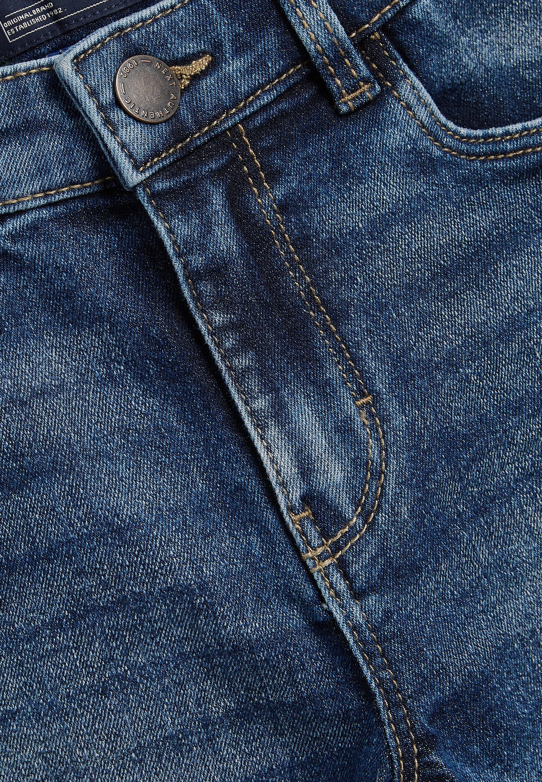 Next Skinny-fit-Jeans Five-Pocket-Jeans im (1-tlg) Super-Skinny-Fit Acid Denim