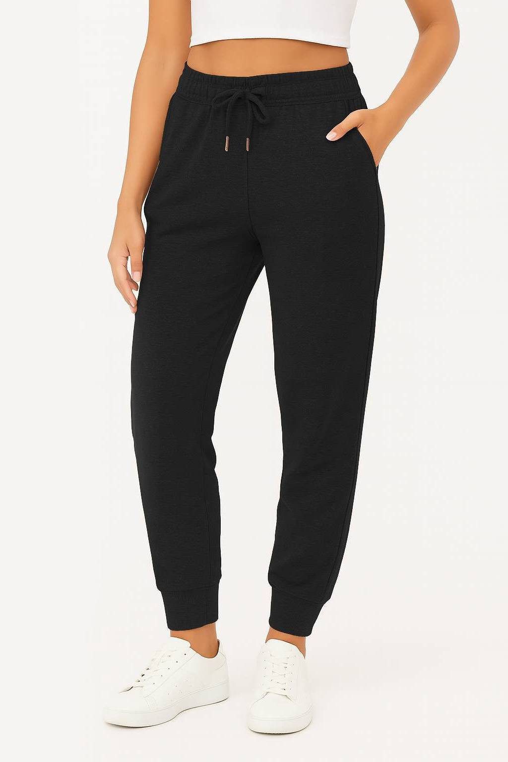 ROSS CAMP Jogginghose Jogginghose Damen (1-tlg) Baumwolle, Elasthan