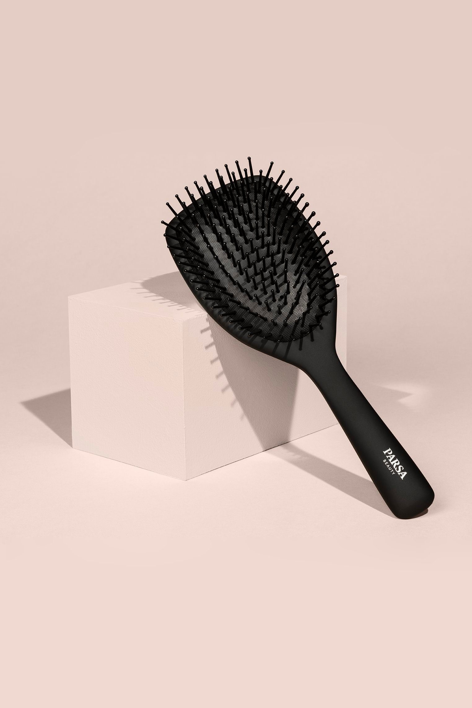 PARSA Beauty Haarbürste Carbon und Turmalin Haarbürste groß