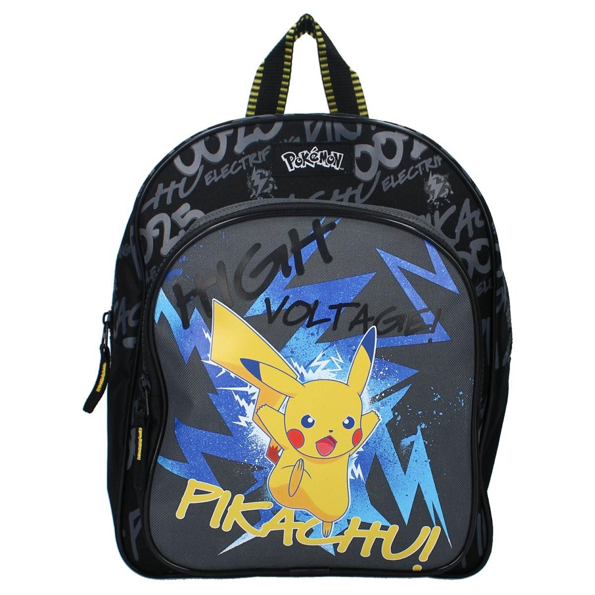 Vadobag Kinderrucksack Kinderrucksack 8 Liter Pokemon Pikachu Gotta Catch 'Em All! (1-tlg), Blitz