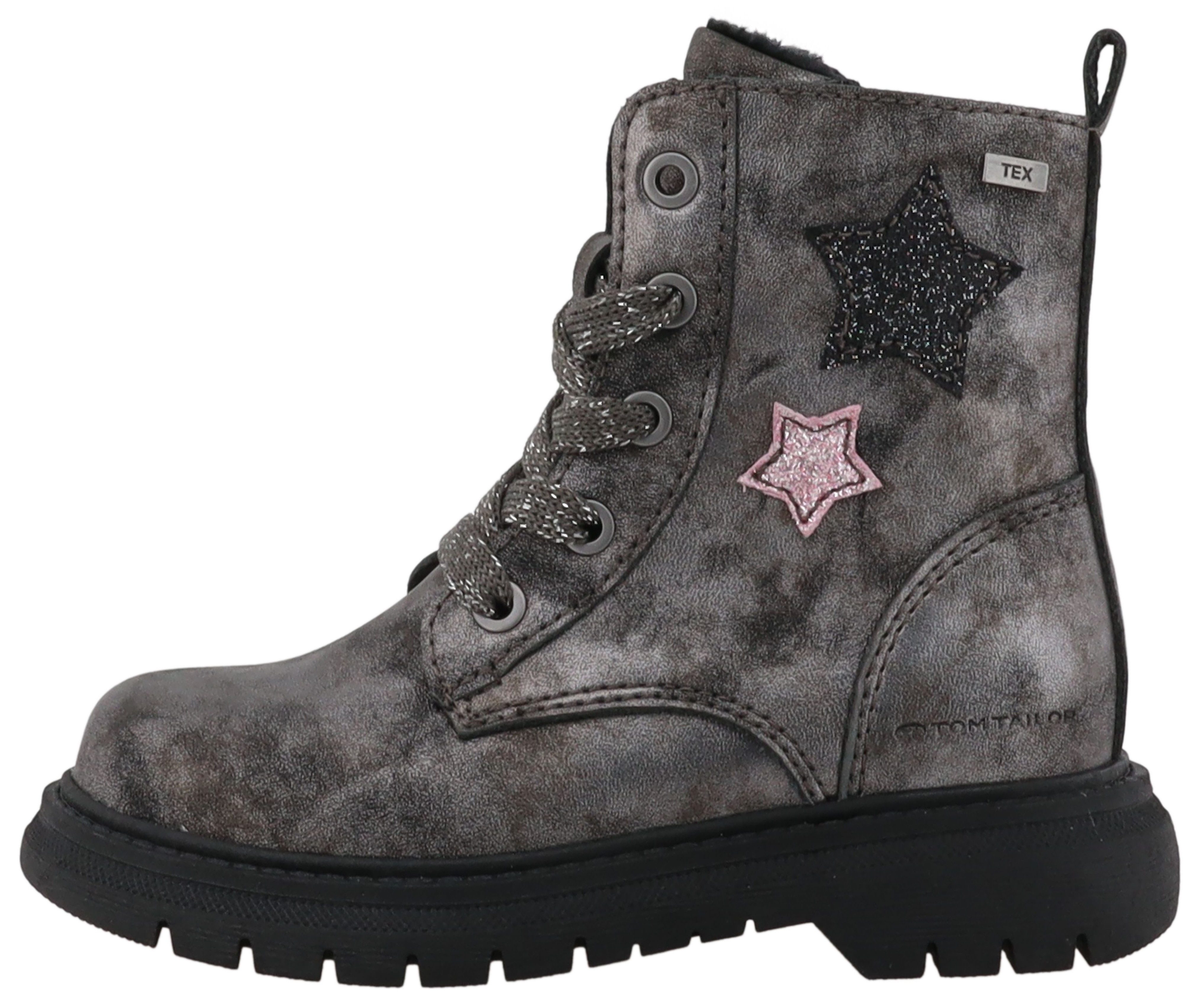 TOM TAILOR Winterstiefel mit Glitzer