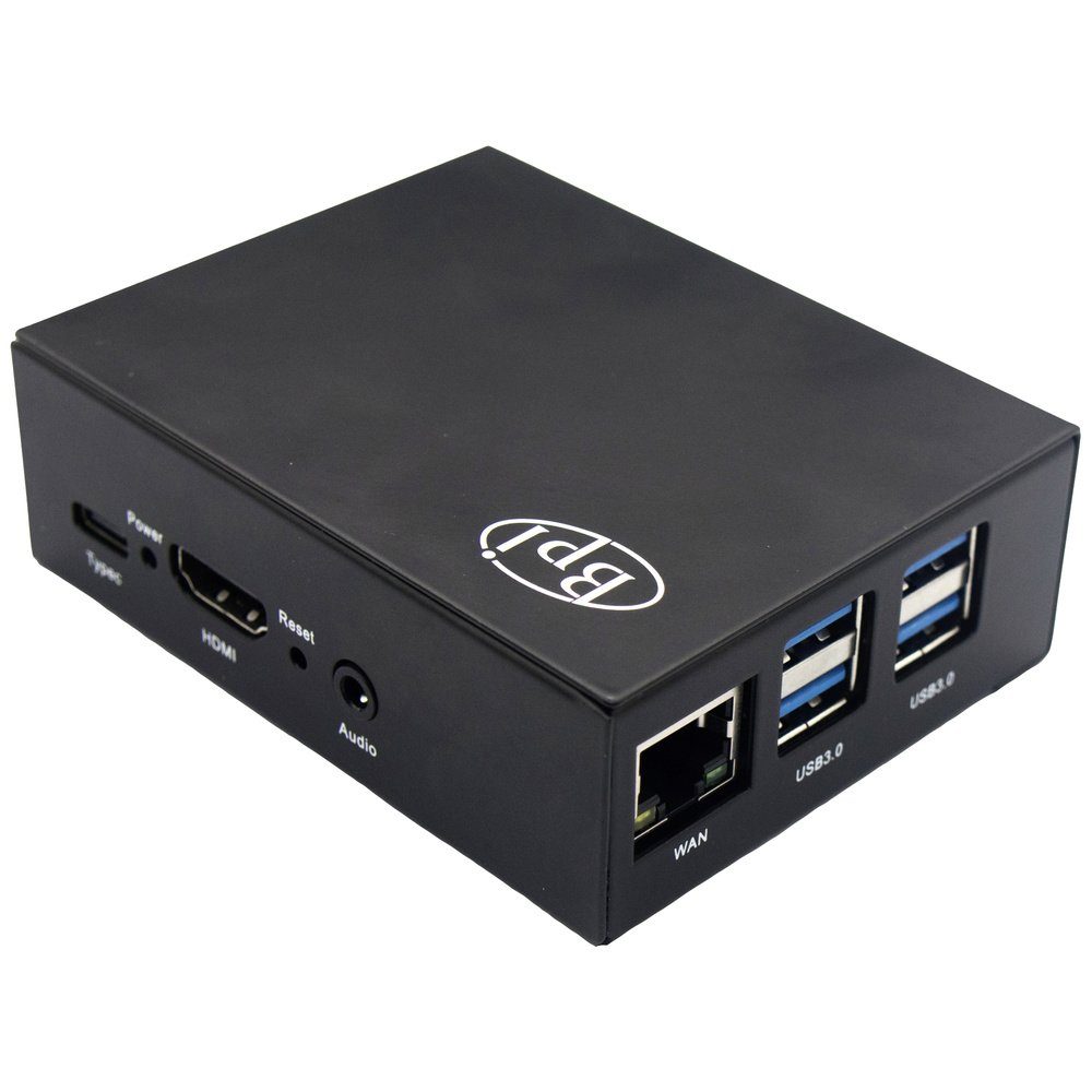 Banana PI M5 Case Aluminiumgehäuse Passend für (Entwicklungskits): Ban USB-Ladegerät