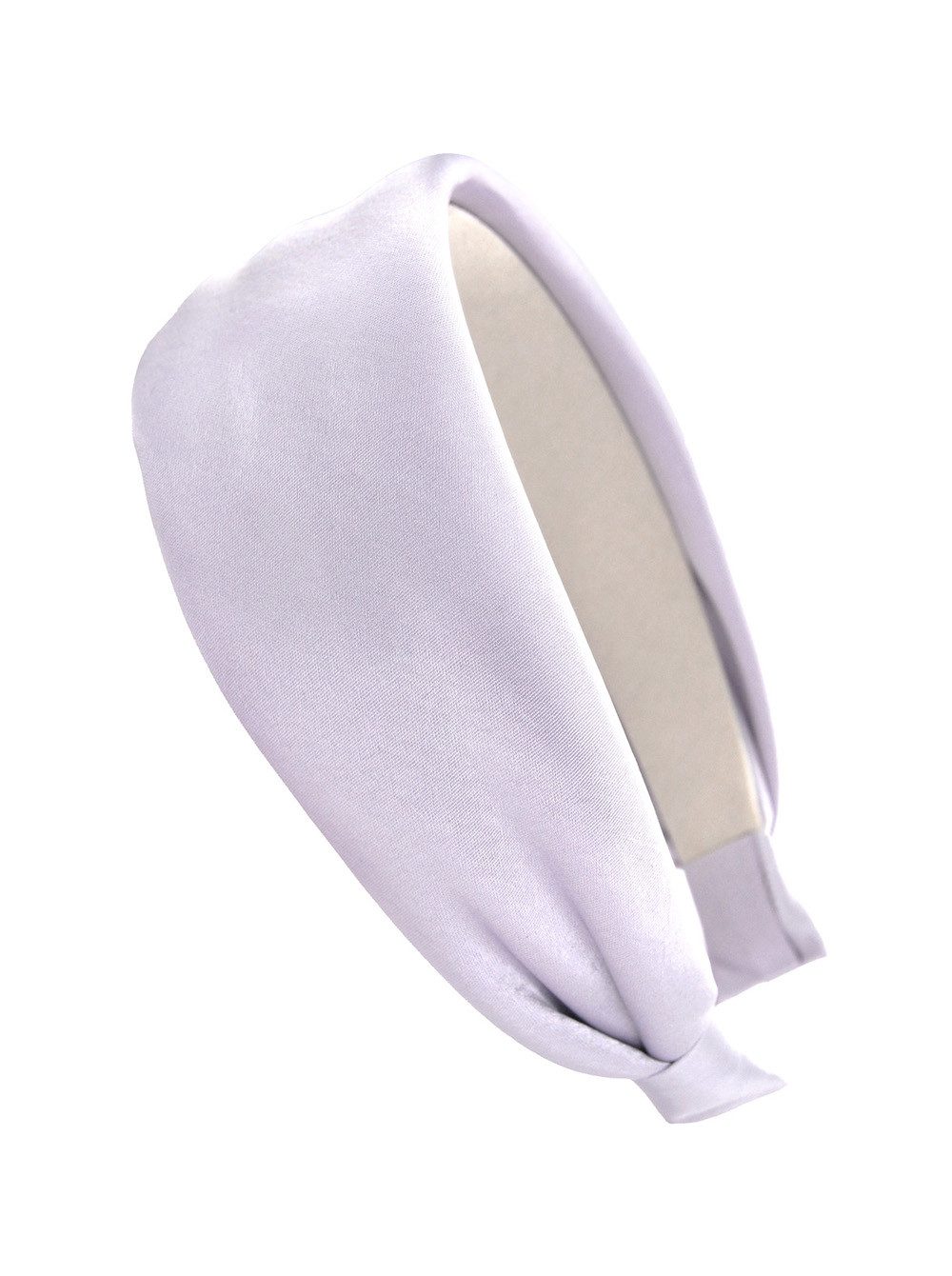 axy Haarreif Breiter Haarreif Damen Satin gepolstert, Breiter Damen Haarreifen aus Satin Stirnband Haarband