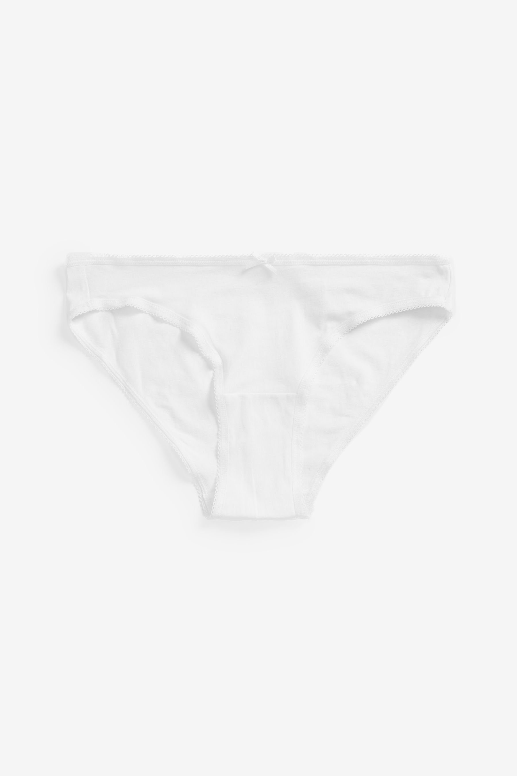 Black/White/Nougat aus Next Bikini-Slips 6er-Pack Bikinislip (6-St) Baumwollmix