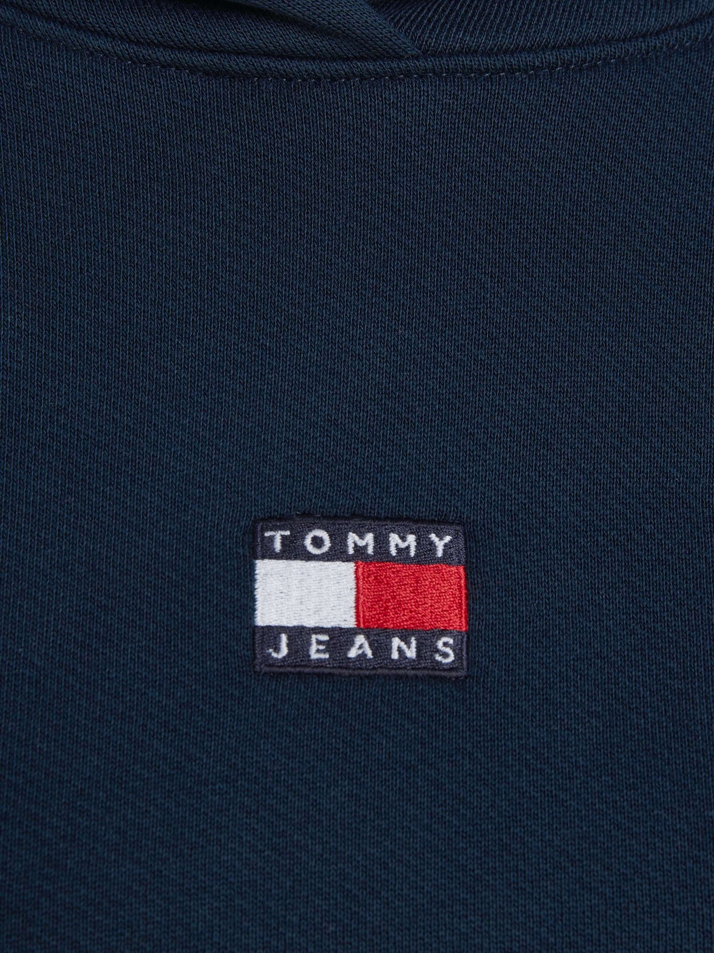 Navy Night Kängurutasche Dark Kapuzensweatshirt mit Tommy Jeans