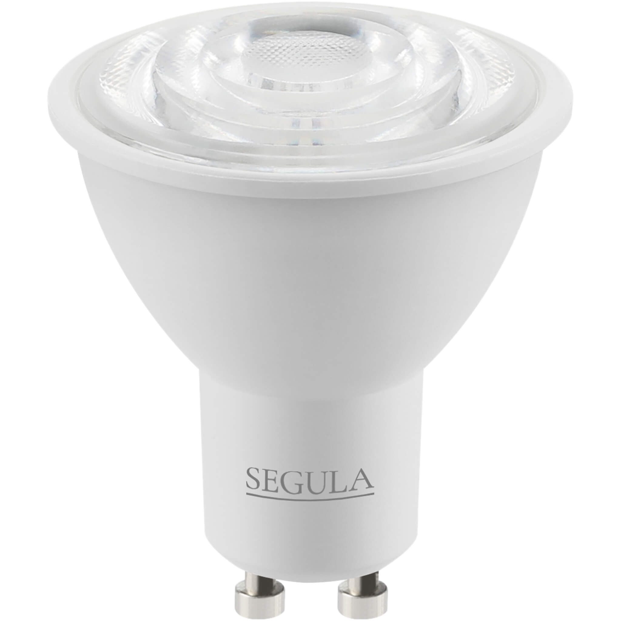 SEGULA LED-Leuchtmittel GU10 Reflektor 10°, GU10, 1 St., Warmweiß, LED Reflektor 10° GU10, 6W, 2700K, weiß