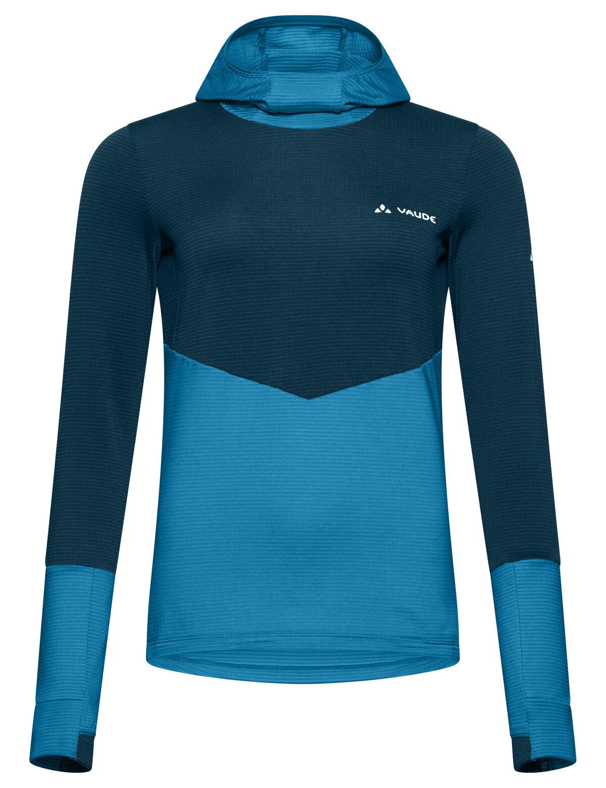 VAUDE Rundhalspullover Women's Monviso Hoody (1-tlg) Damen Fleece Hoodie für Ski- oder winterliche Bergtouren