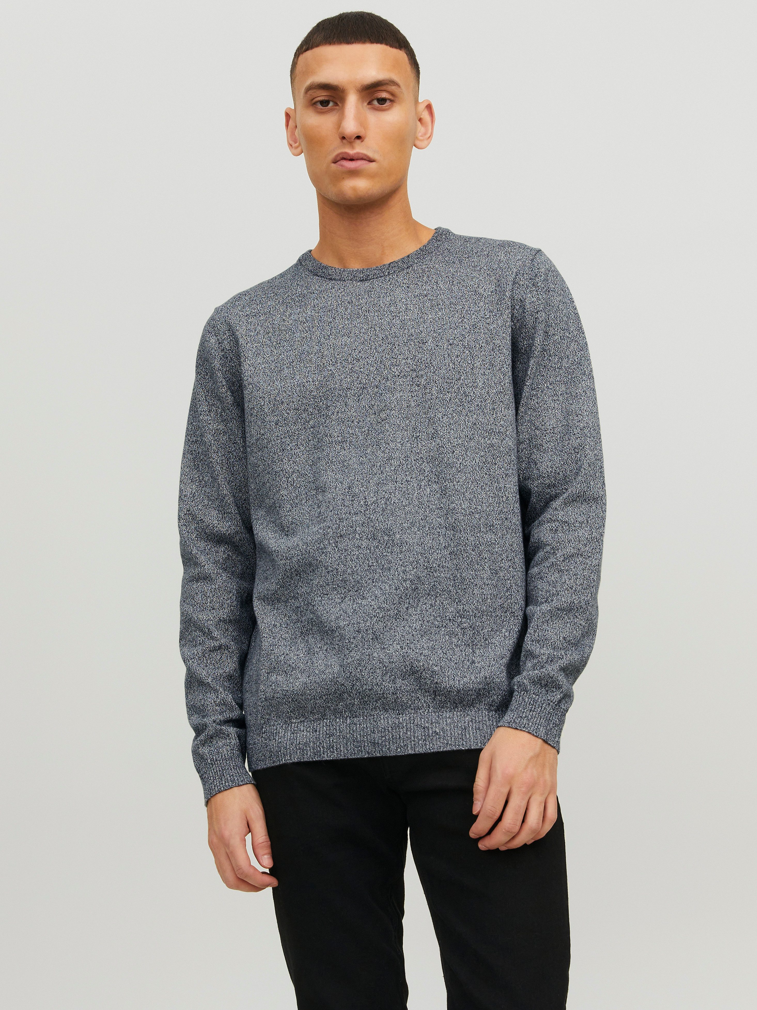 Jack & Jones Rundhalspullover JJEBASIC mit Rundhals, ideal für Job und Frei günstig online kaufen