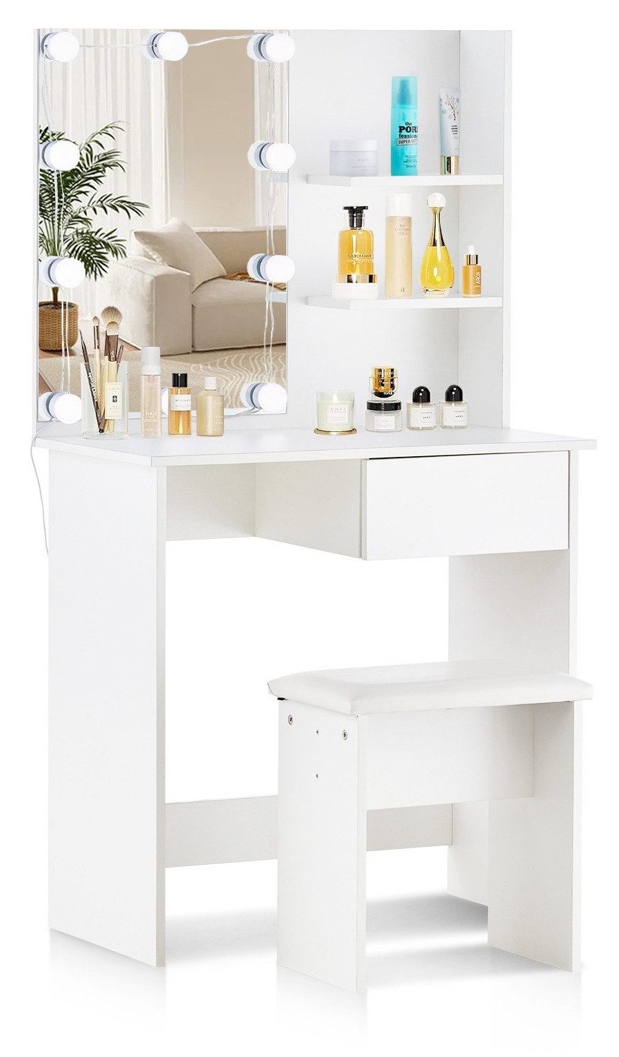 Schminktisch Schminktisch-Set mit LED