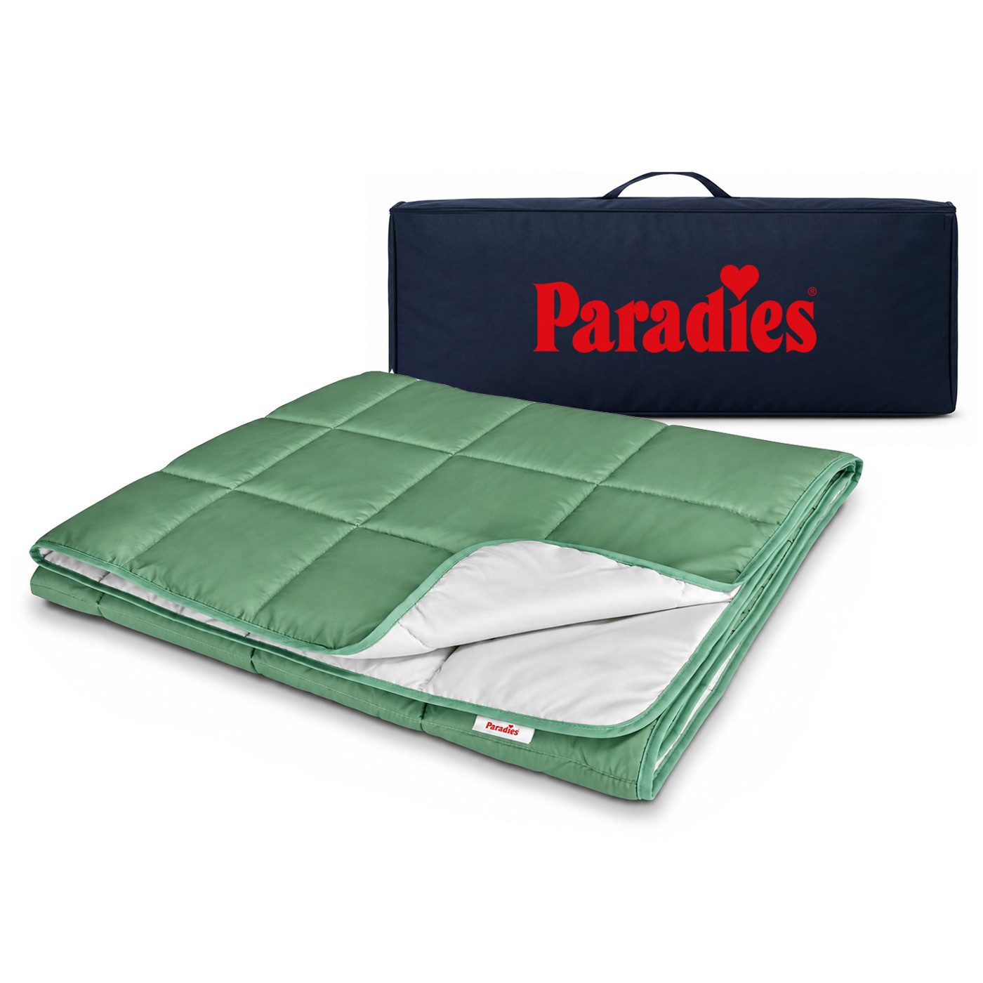 Paradies Sommerbettdecke Paradies Sommerbett Solaya Sommerdecke Nutzung ohne Bettwäsche 135x200, Füllung: Paradies Fill Fasertechnologie für dauerhaft kuscheliges Volumen, 100% Polyester, Bezug: 100% Baumwolle, veredelt mit Aloe Vera, Klimaneutrale Herstellung