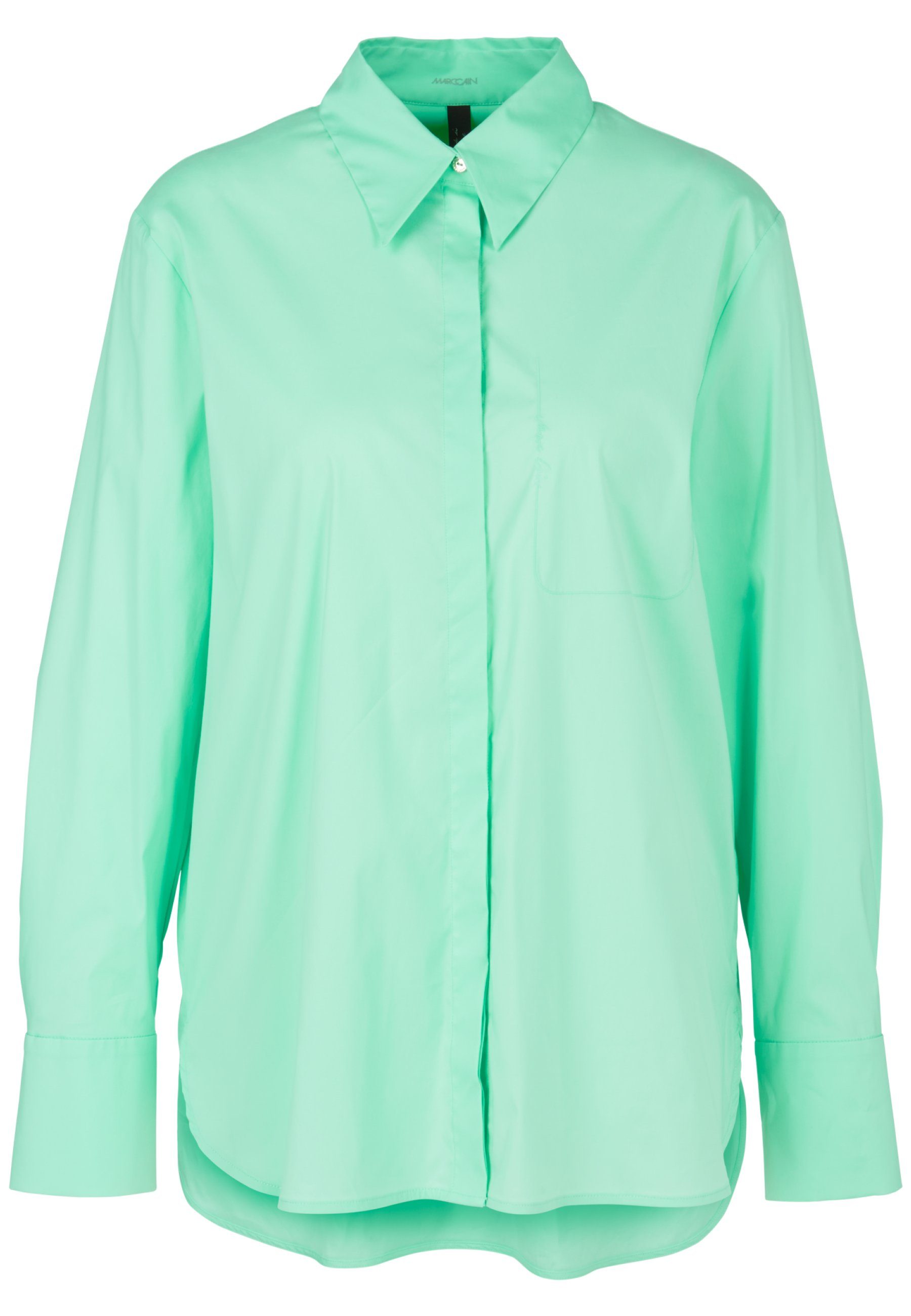 Bluse soft Cain Marc (1-tlg) malachite Marc Cain Hemdbluse