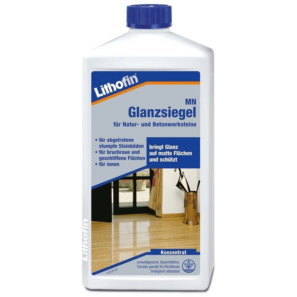 Lithofin Lithofin MN Glanzsiegel für Natur- und Betonwerkstein 1 L Naturstein-Reiniger