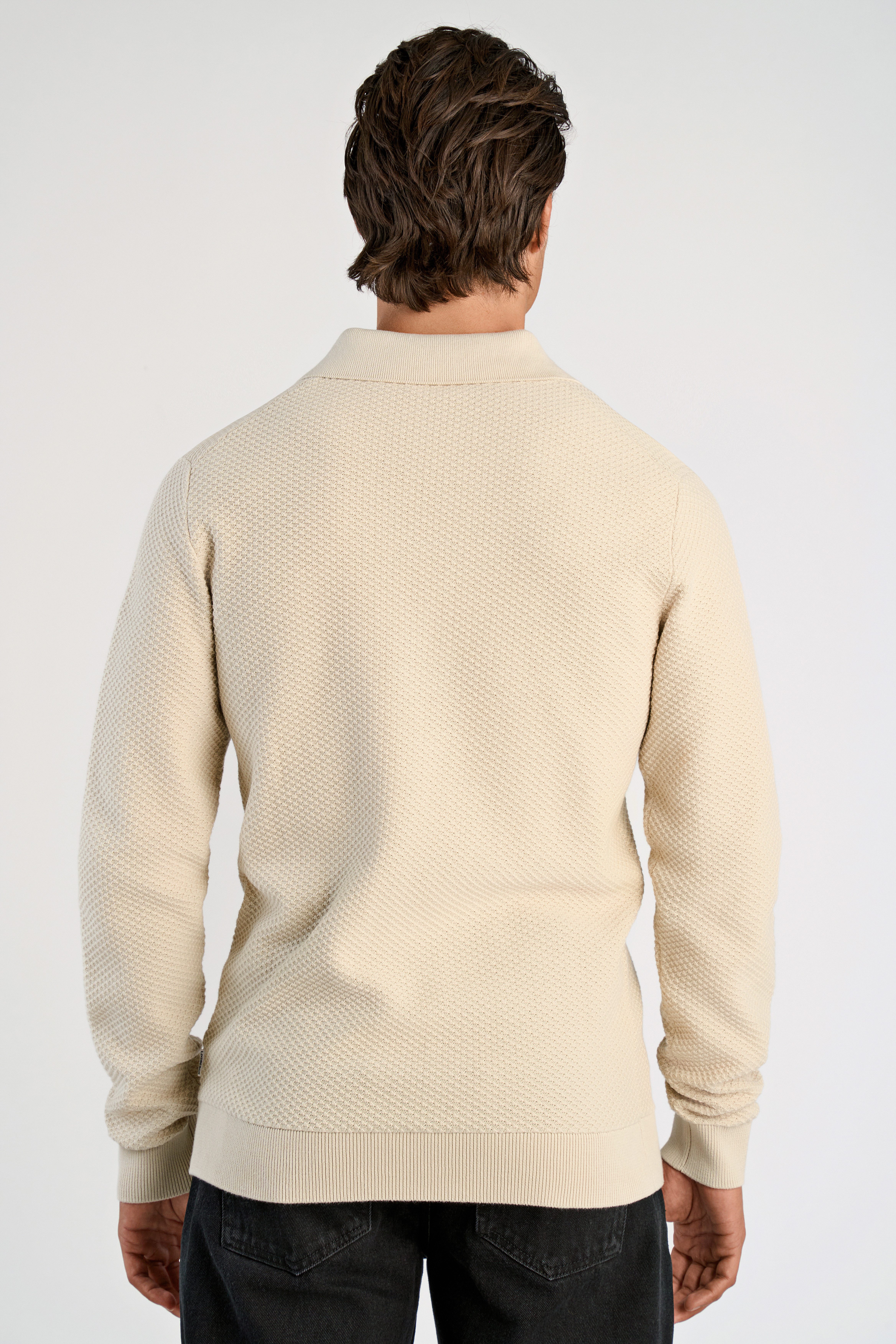 LINDBERGH Strickpullover mit Hemdkragen und leichter günstig online kaufen