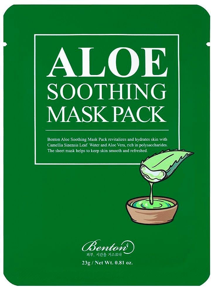 Mask 10-tlg. Benton Soothing Tuchmaske Pack Packung,