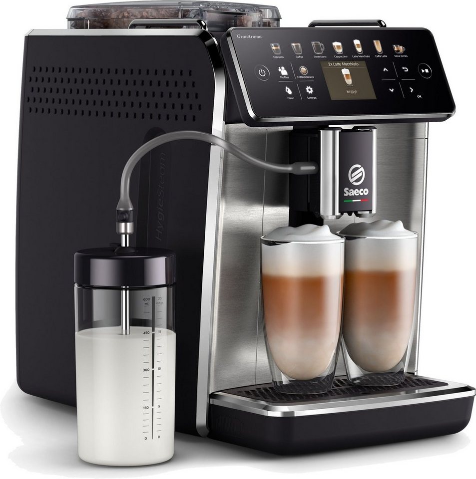 Saeco Kaffeevollautomat GranAroma SM6585/00, individuelle Personalisierung:  CoffeeMaestro, 16 Kaffeespezialitäten