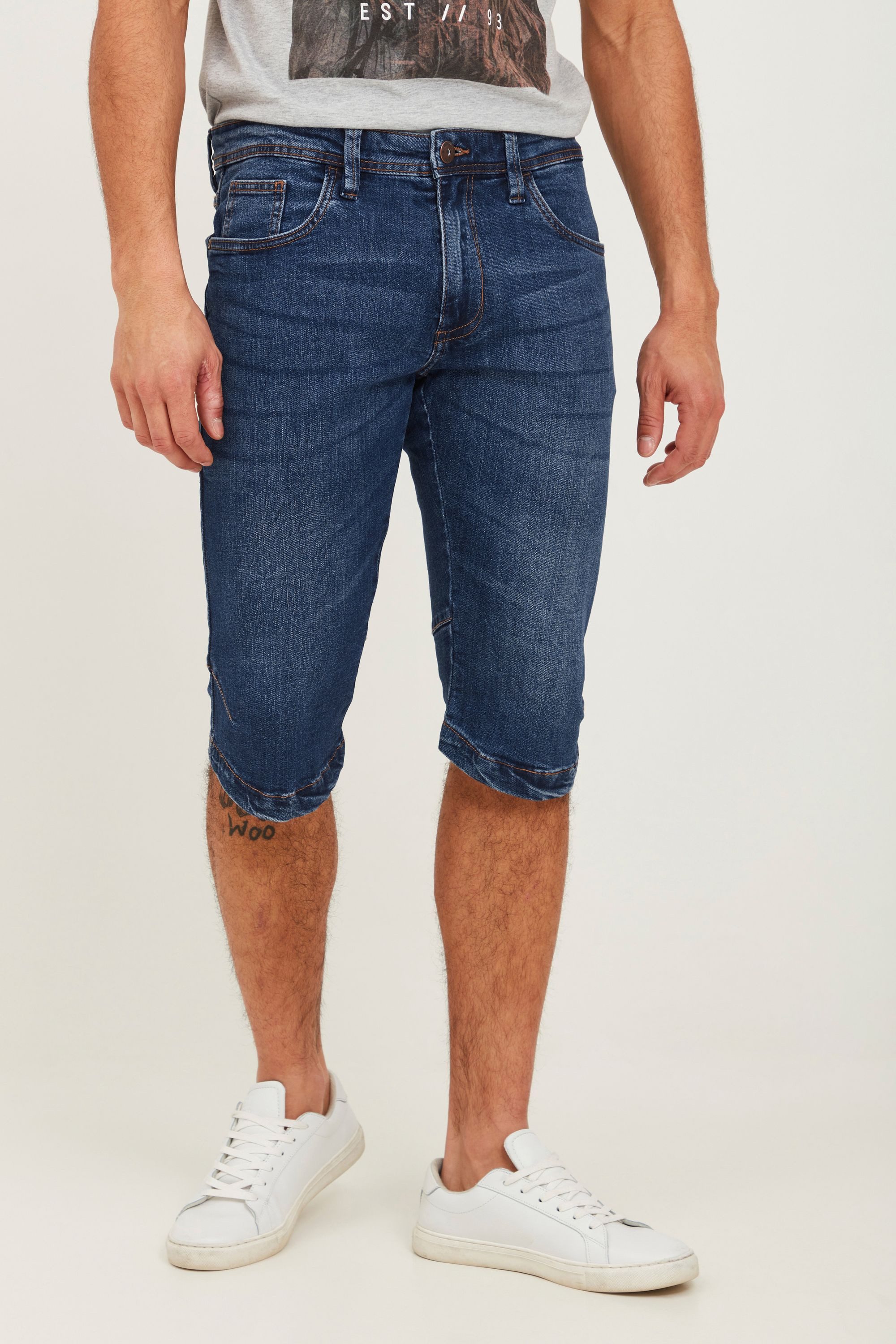 Indicode Jeansshorts IDQuince kurze Jeanshose