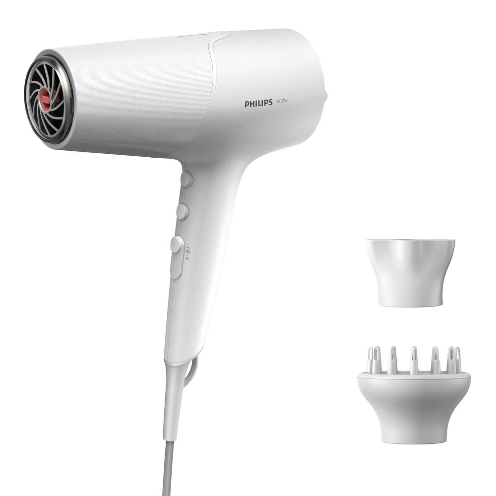 Philips Haartrockner BHD500/20, 2100 W Power, Ionentechnologie, 6 Geschwindigkeiten, 3 Heizstufen