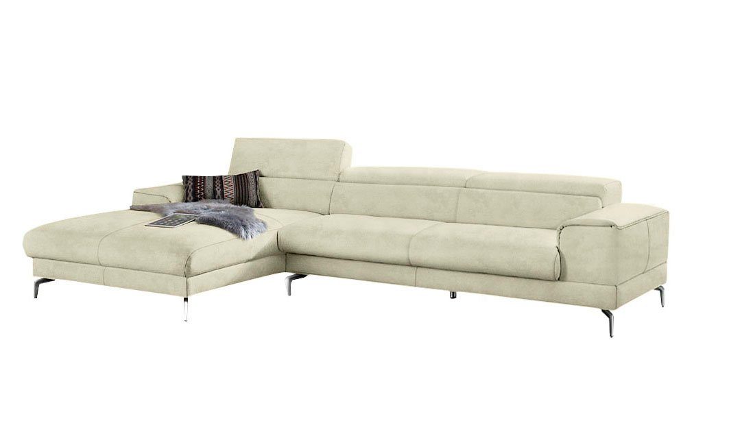 piedroo, Kopfteilverstellung, wahlweise Ecksofa mit W.SCHILLIG Breite Sitztiefenverstellung, 343cm