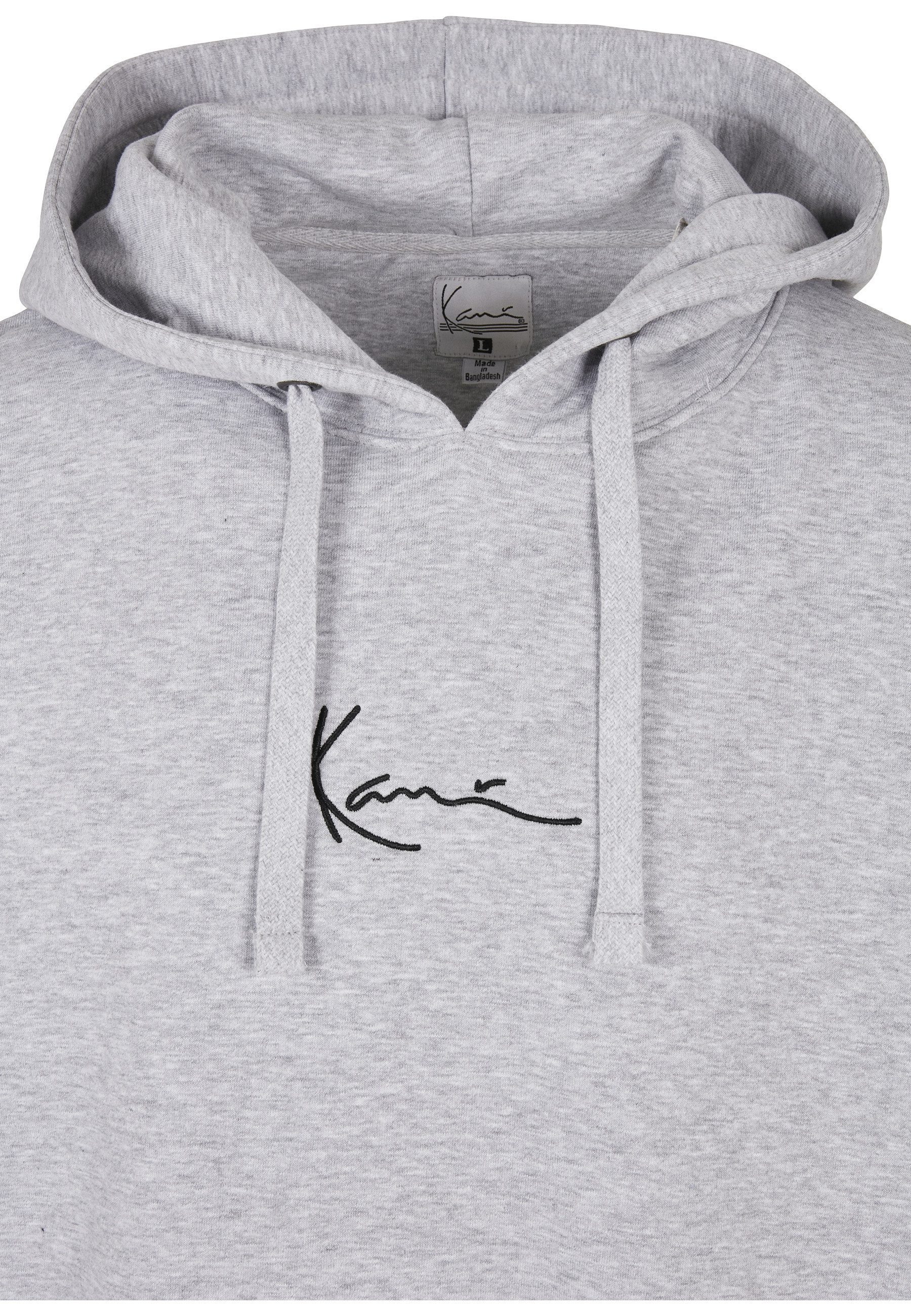 Karl Kani Rundhalspullover Karl Kani Männer KKMQ32061GRY Small Signature Hoodie ash grey (1-tlg)