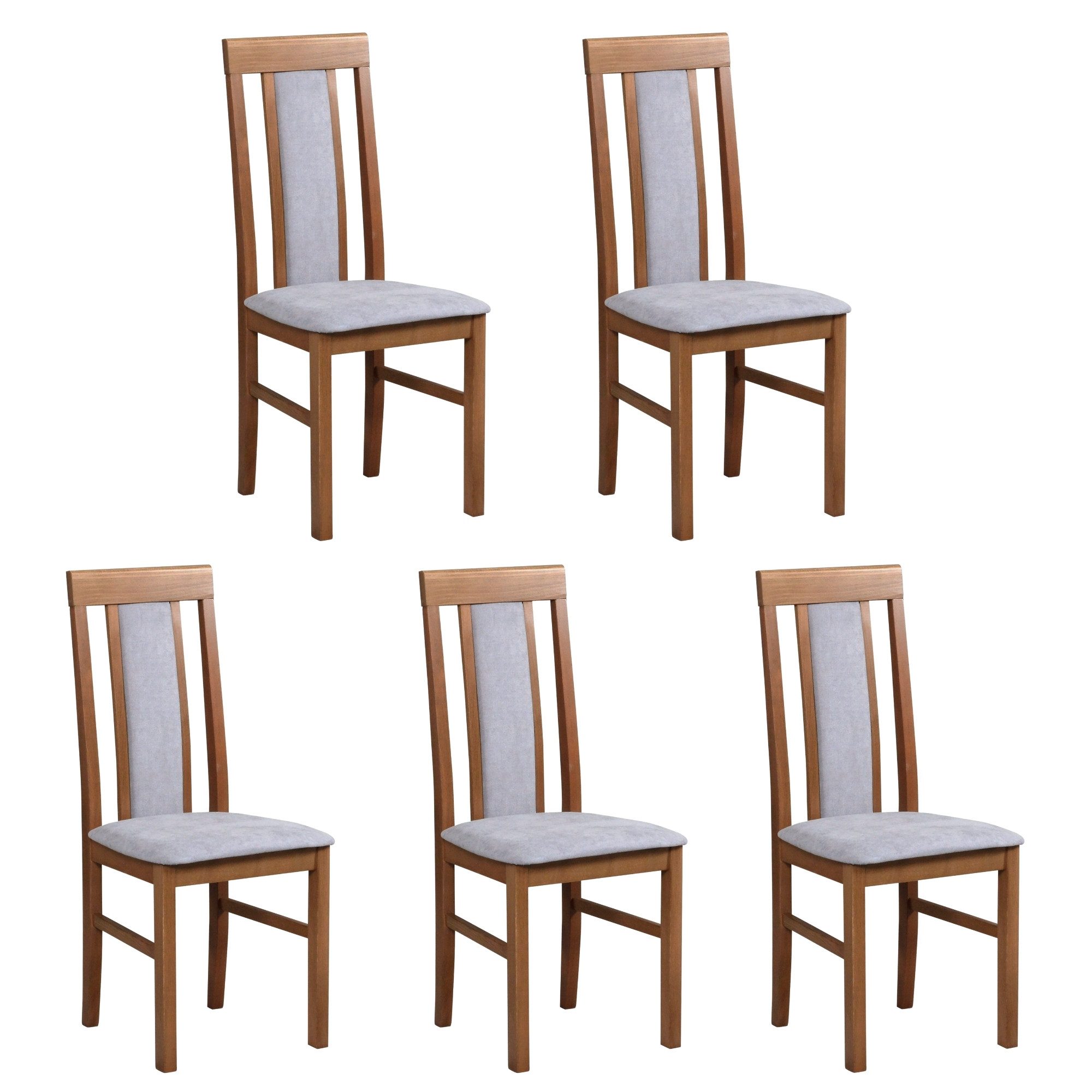 MOEBLO Stuhl ELIONA 2 (Eleganter Massivholz-Stuh günstig online kaufen