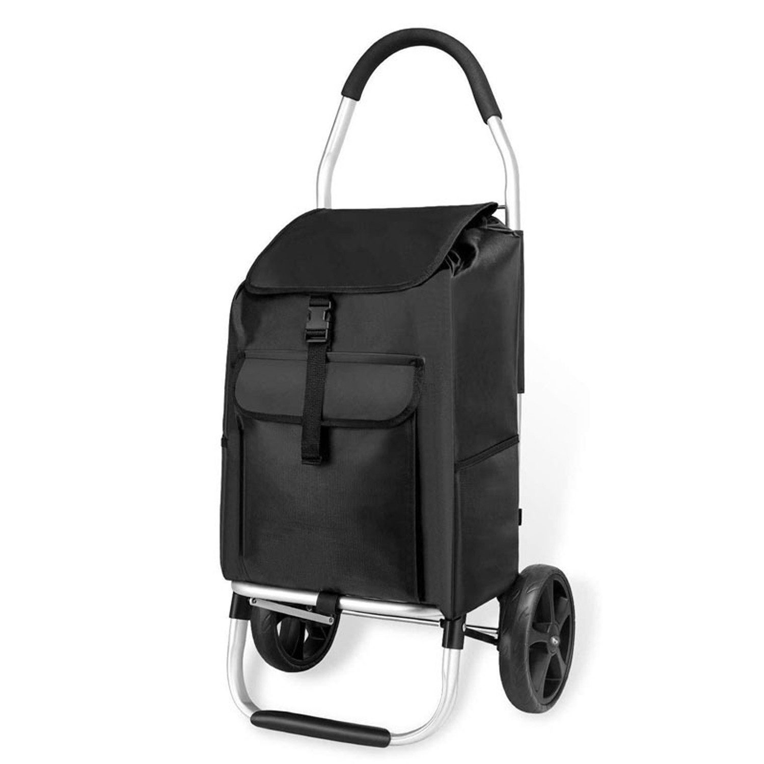 OSTWOLKE Einkaufstrolley Faltbarer Einkaufswagen Shoppingtasche Trolley günstig online kaufen