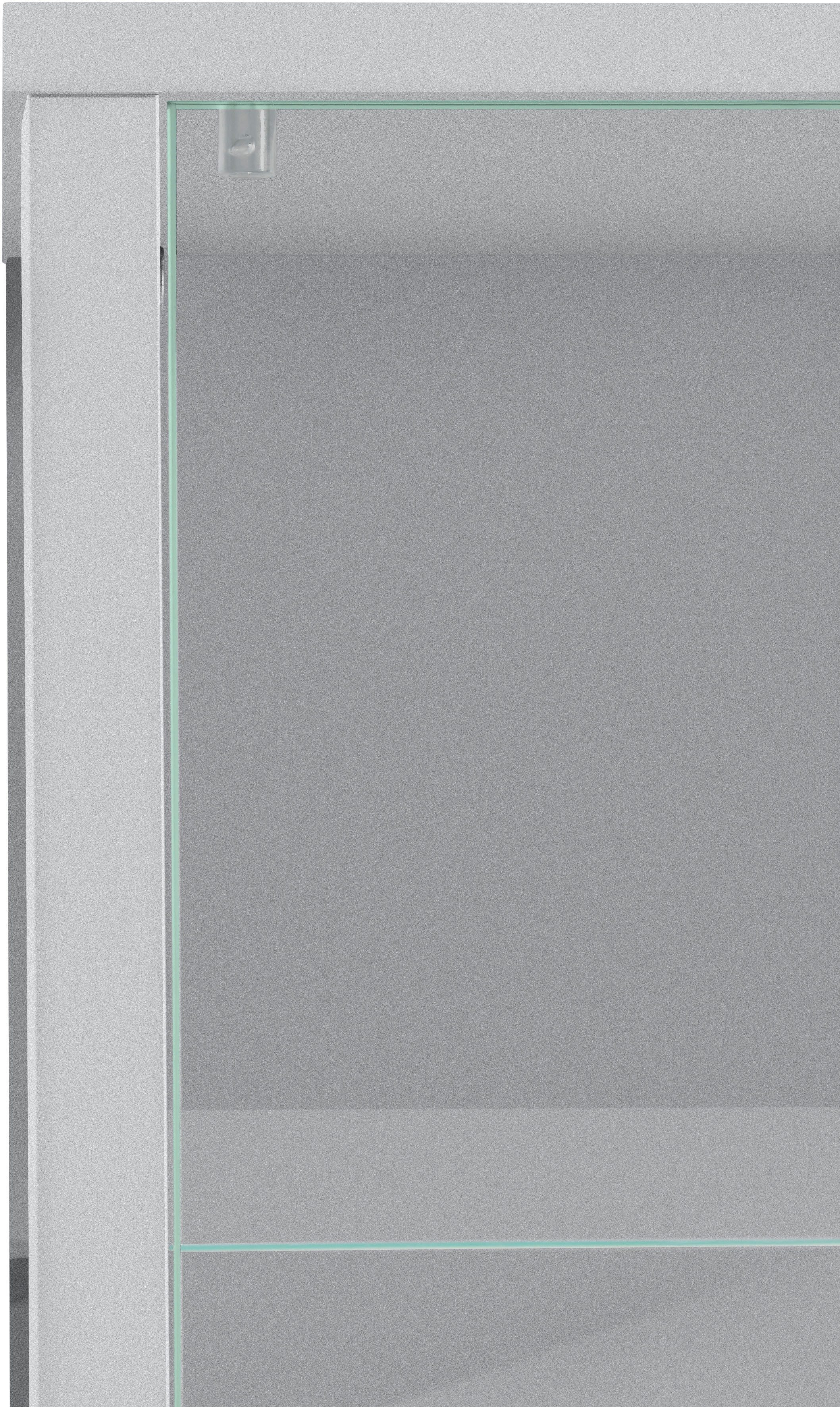 fif möbel Vitrine OPTIMA Standvitrine, Vitrinenschrank, Glasvitrine, Sammlervitrine