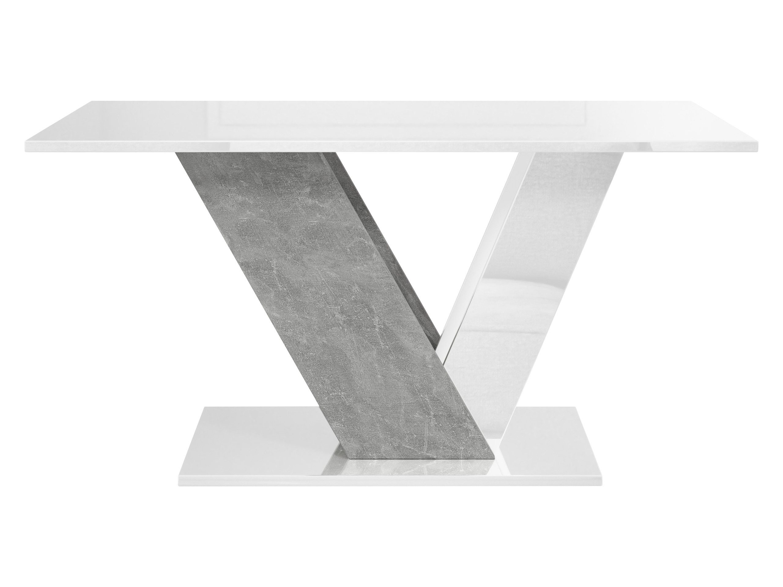 MIRJAN24 Couchtisch Dubai, 100x60x55 cm, Rechteck, moderne Form