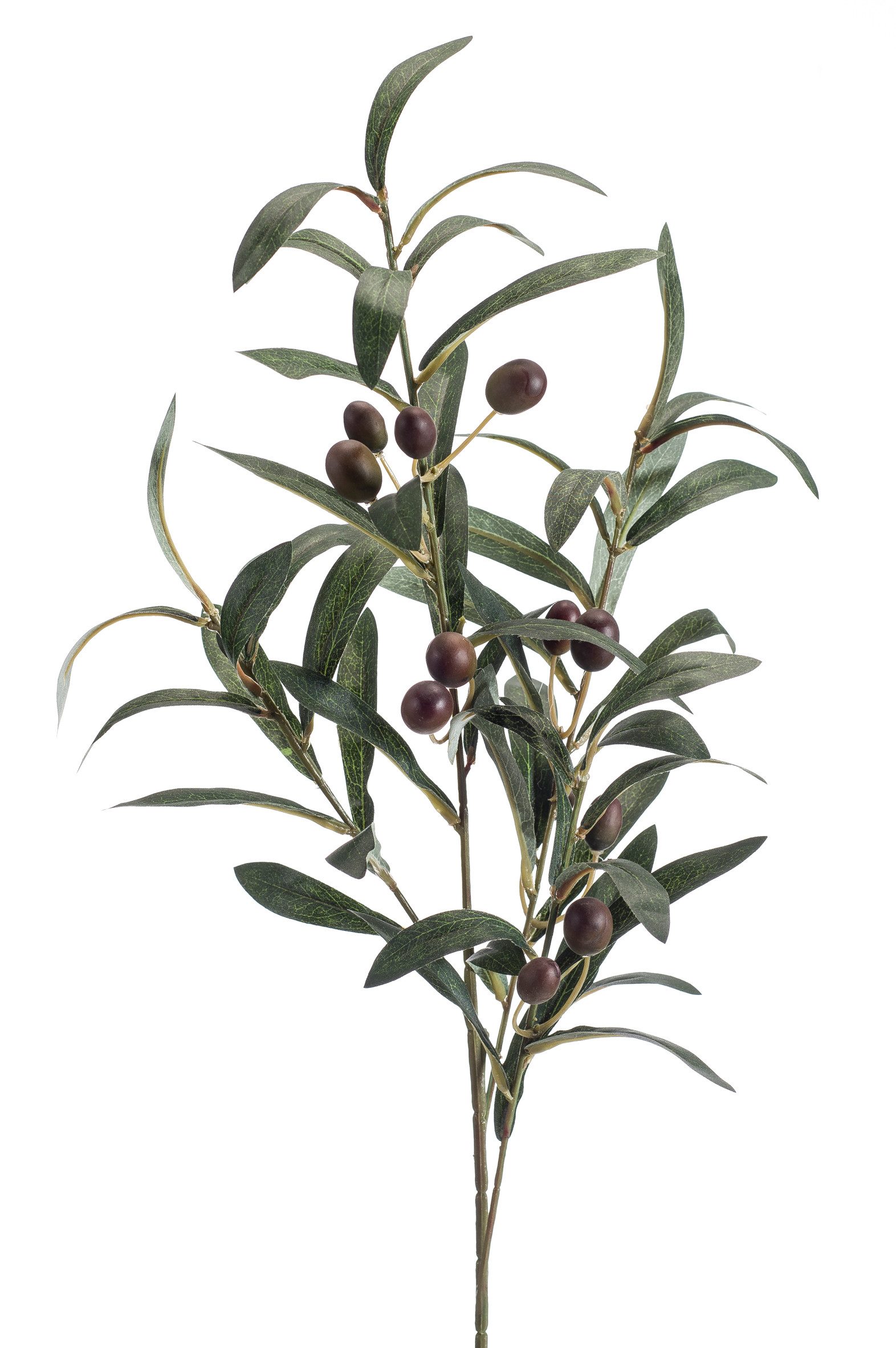 Kunstblume Grün, Durchmesser 1 cm, Emerald, Höhe 75 cm