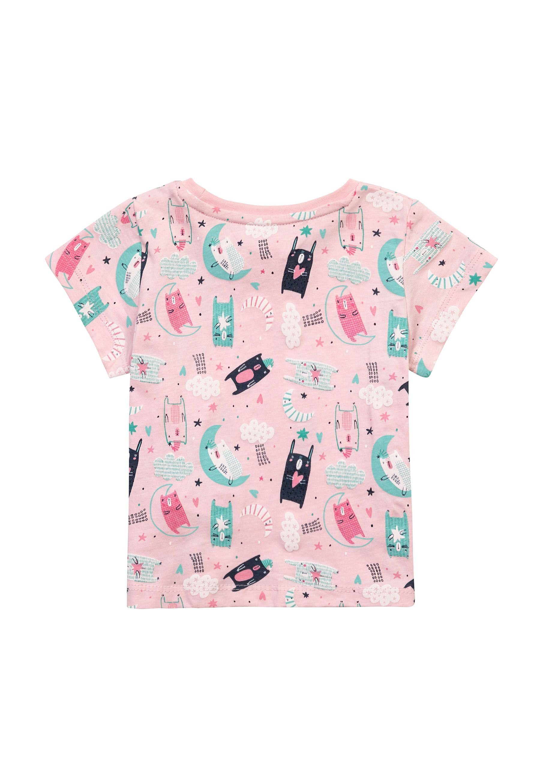 Schlafanzug MINOTI Rosa Pyjama (1y-8y) Sommer