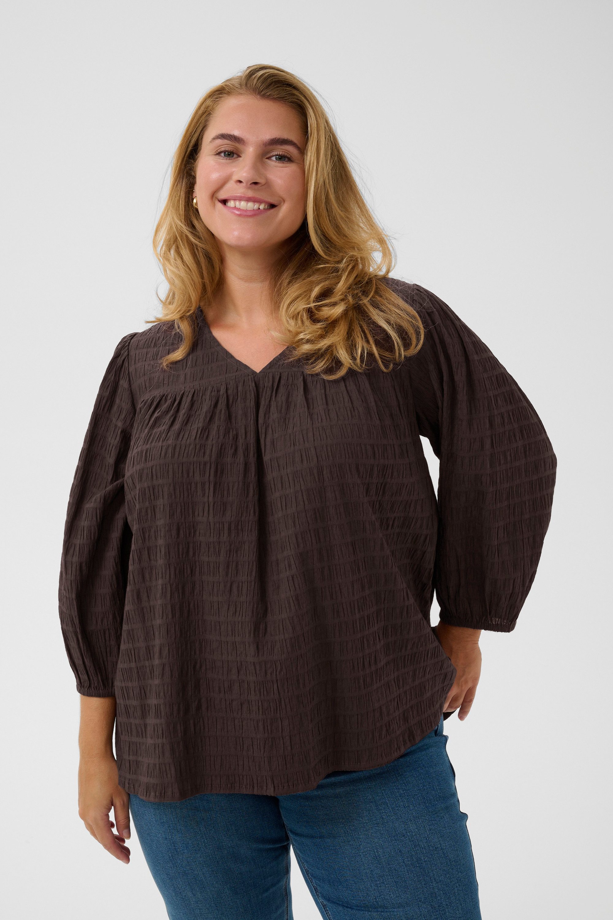 Langarmbluse Bluse langarm KCmaisie