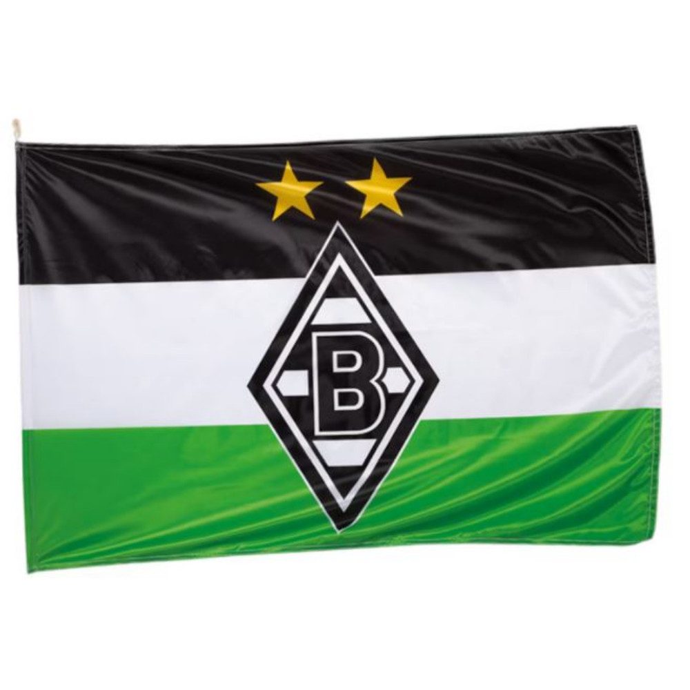 Fahne Borussia M´Gladbach Hissfahne "Logo" 150x100