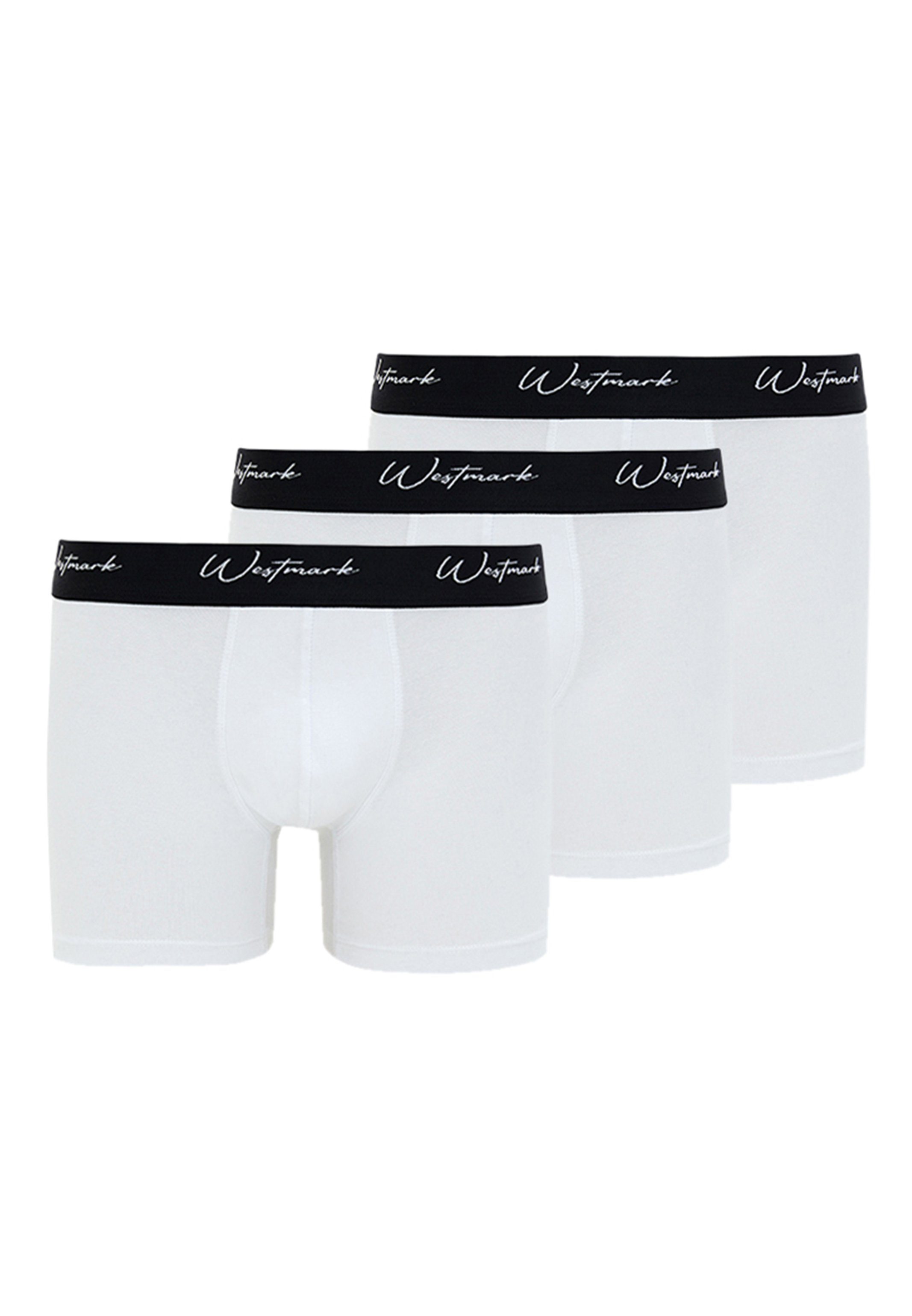 WESTMARK LONDON Retro Boxer 3er Pack Lucas (Spar-Set, 3-St) Retro Short / Pant - Baumwolle - ohne Eingriff