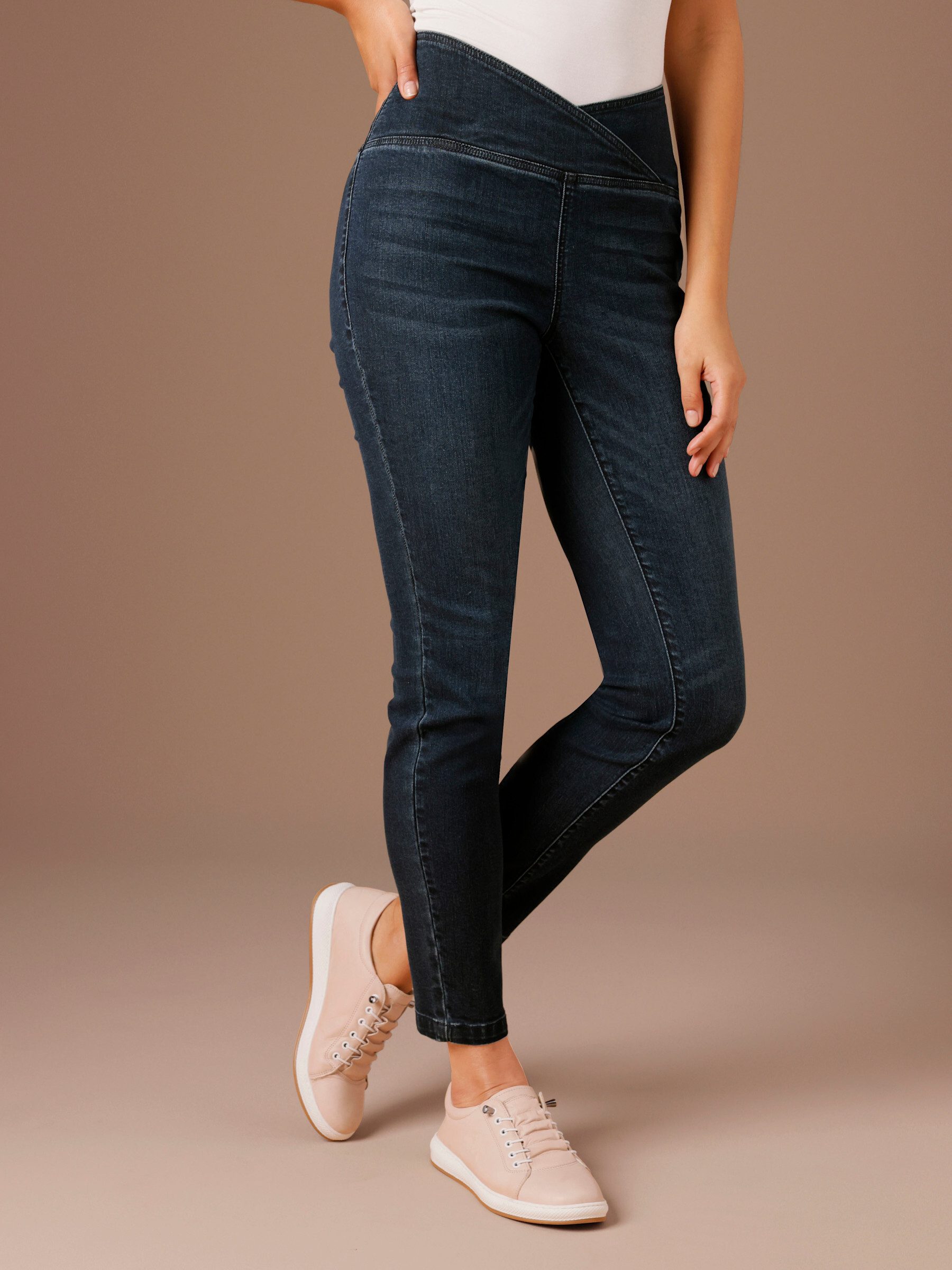 creation L Bequeme Jeans Baumwoll-Lyocell-Jeans komfortabel
