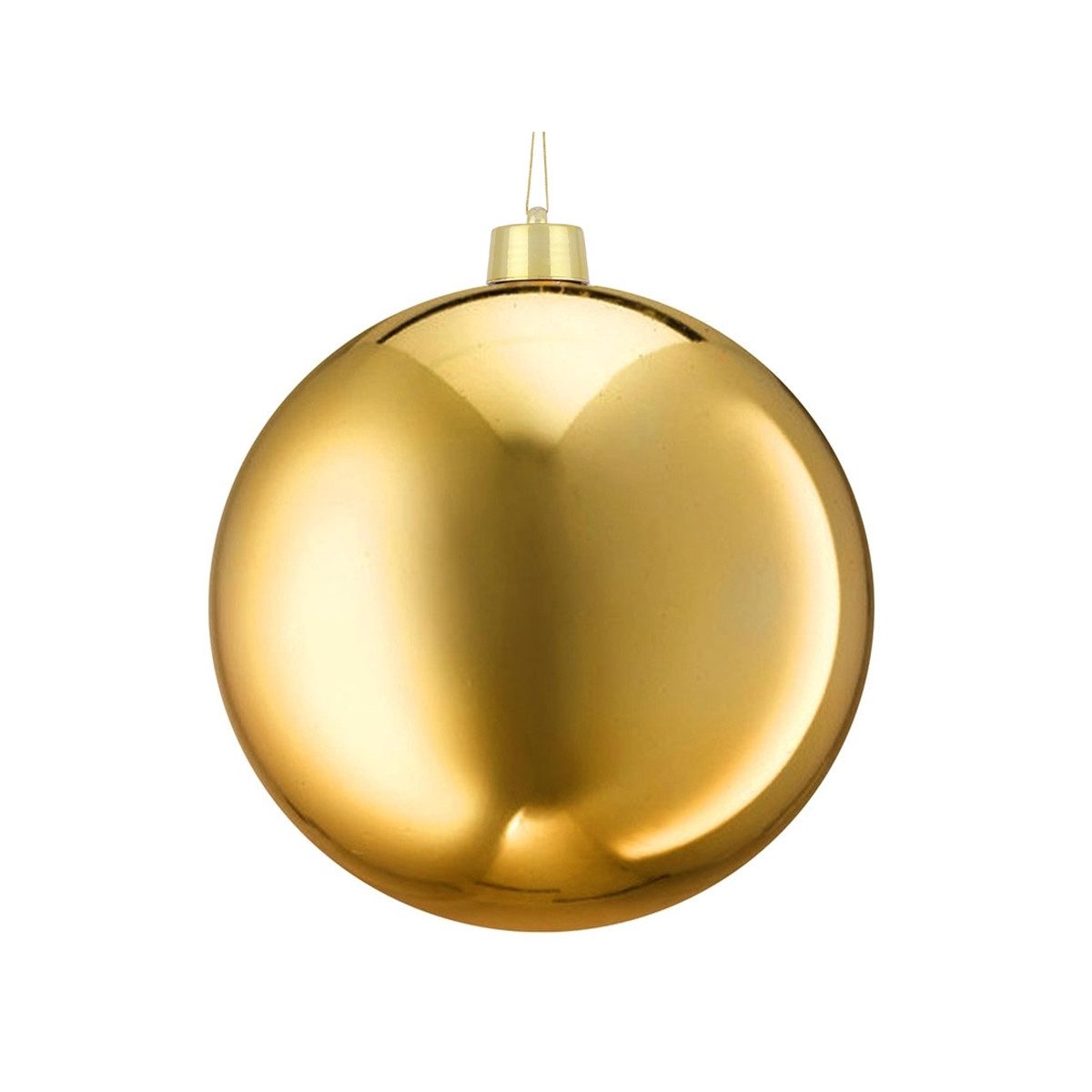 edelman Christbaumschmuck Weihnachtskugel gold Ø15cm